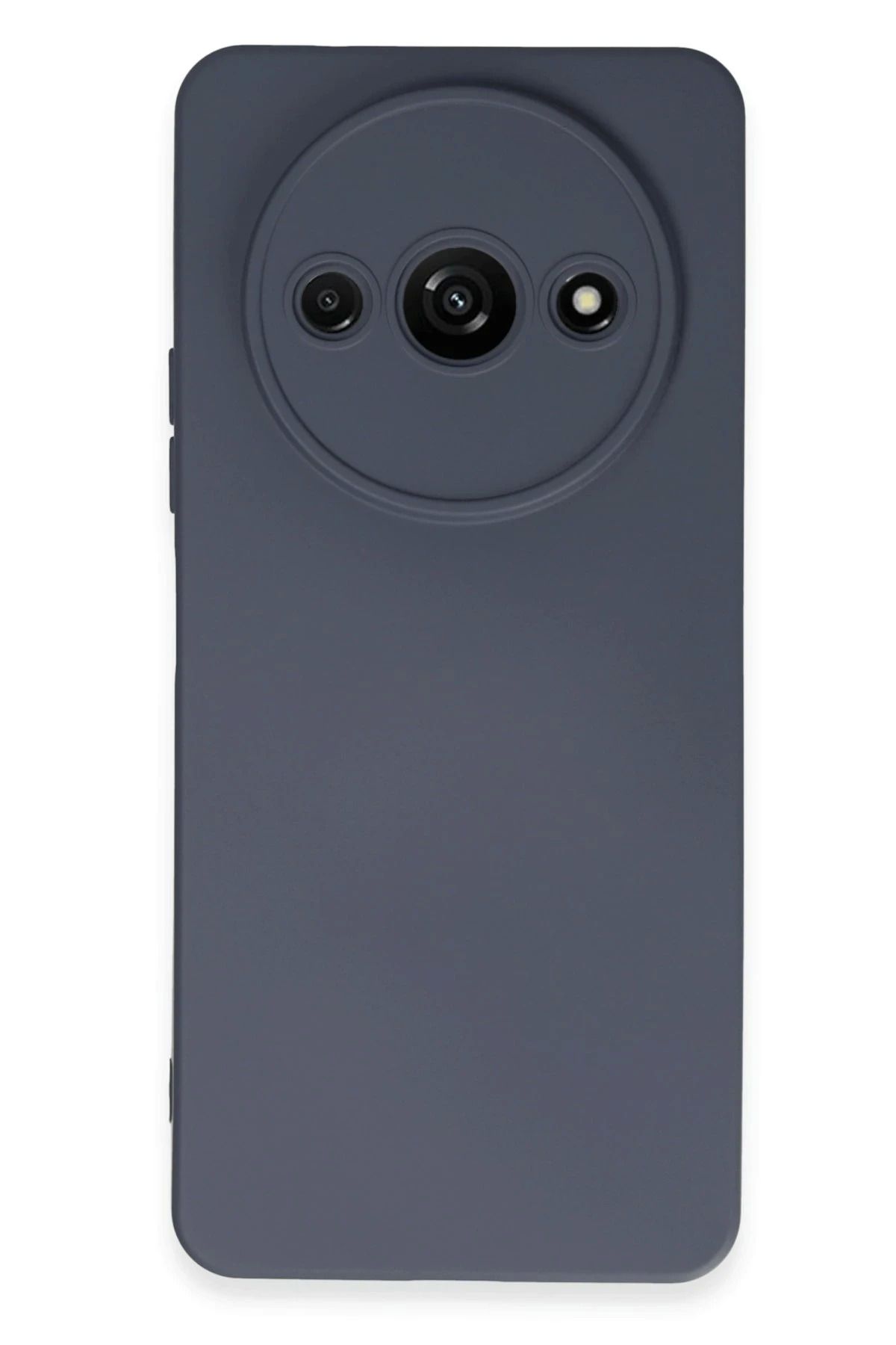 Butik BFS Xiaomi Redmi A3 4G Kılıf Nano içi Kadife Silikon - Gri