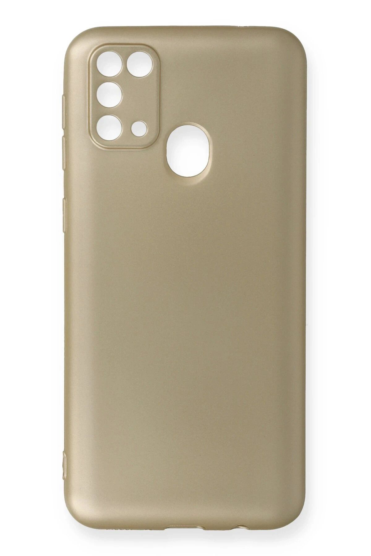 Vita Premio BFS Samsung Galaxy M31 Kılıf First Silikon - Gold