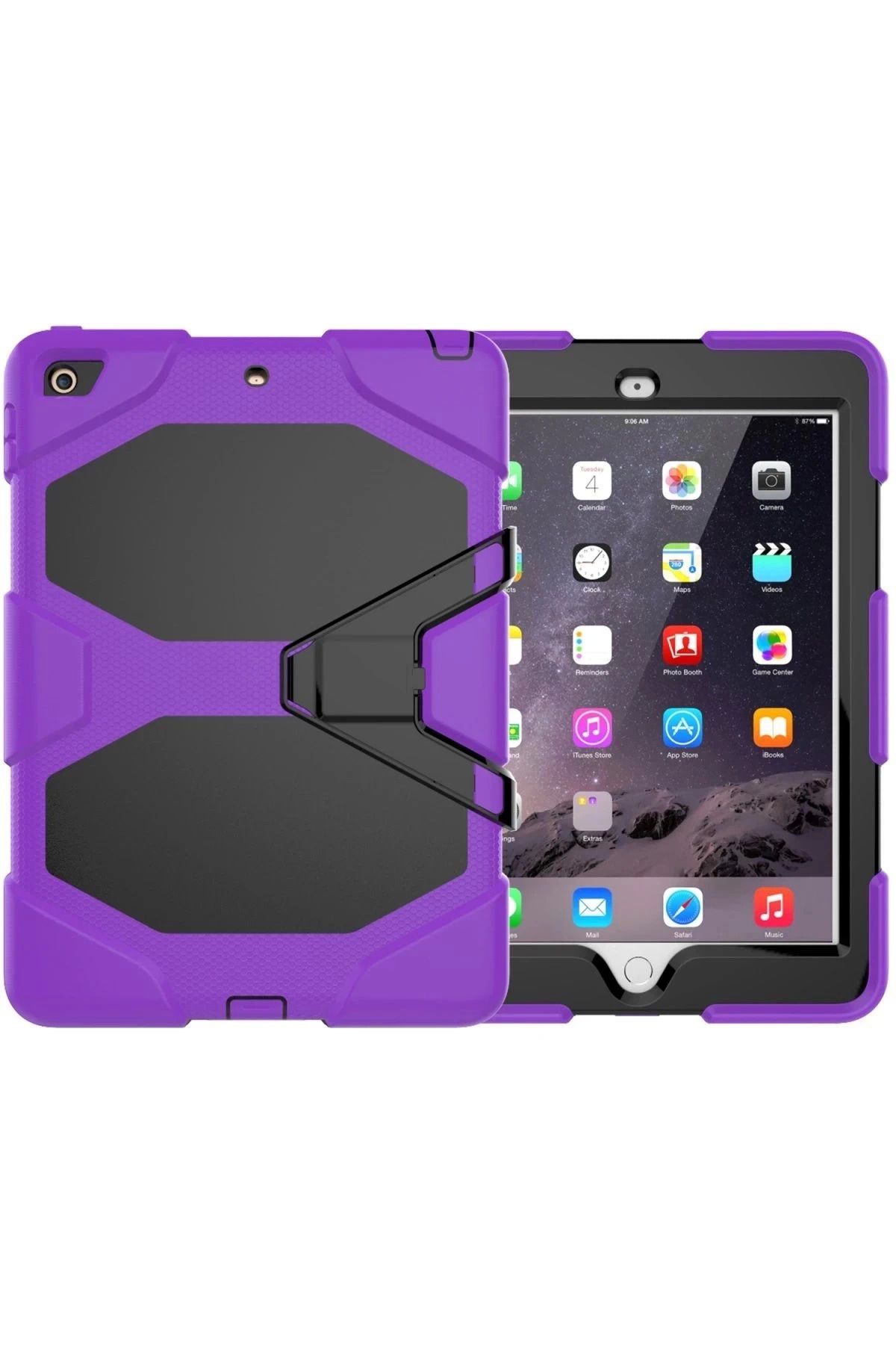 Vita Premio BFS iPad 5 Air 9.7 Kılıf Griffin Tablet Kapak - Mor