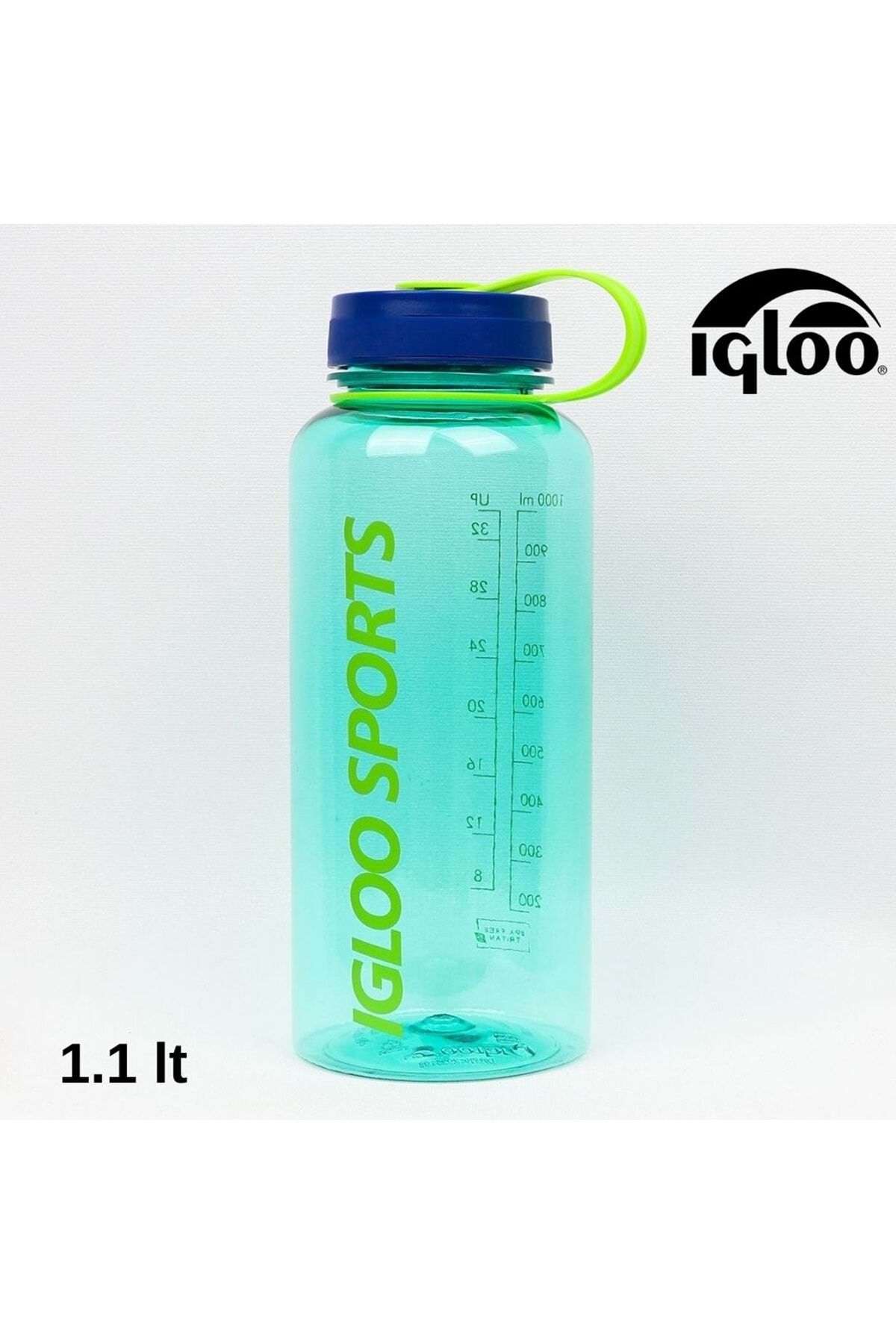 IGLOO bpa-free Sports Tritan 1.1 Litre Suluk Matara YEŞİL