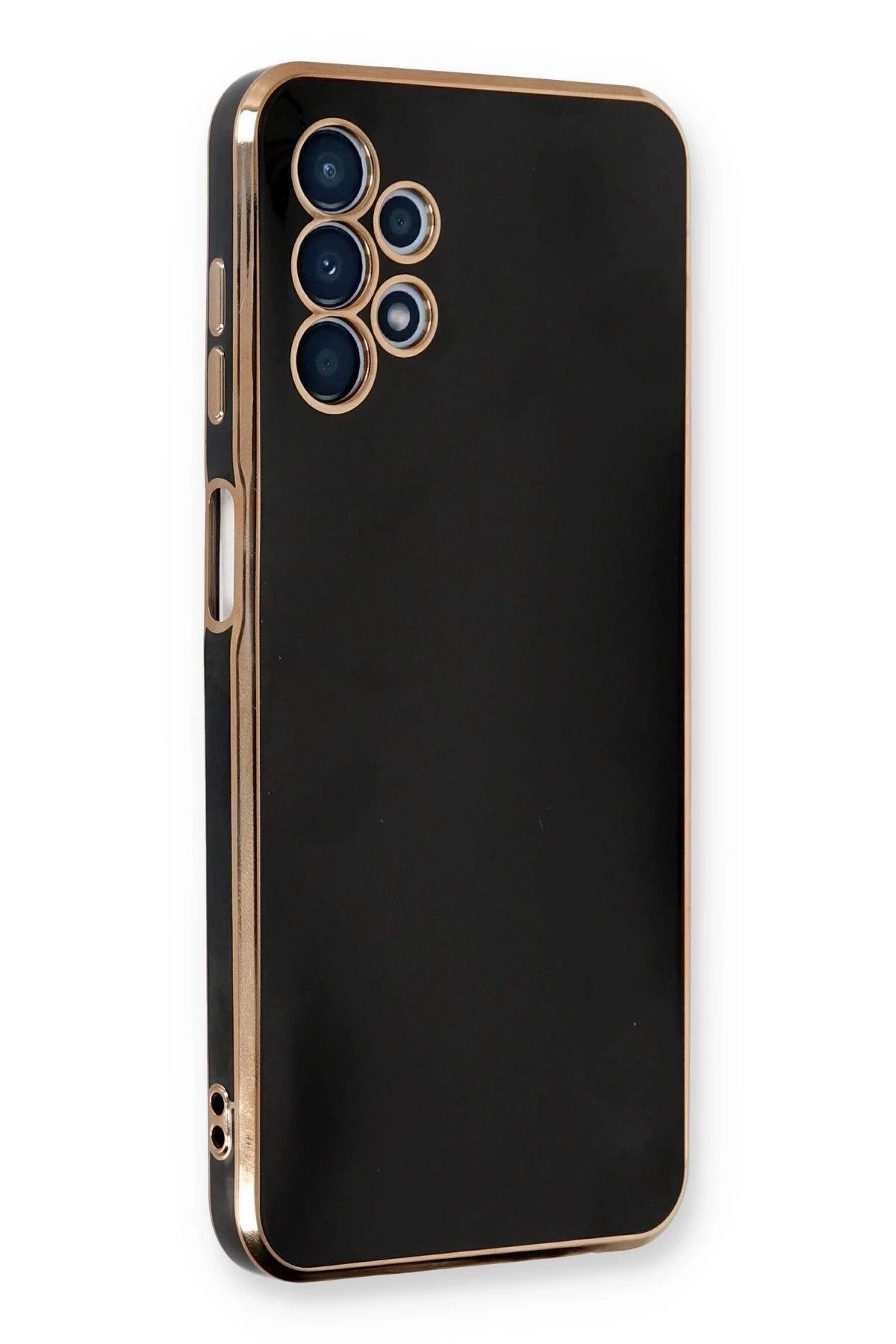 Vita Premio BFS Samsung Galaxy A13 4G Kılıf Volet Silikon - Siyah