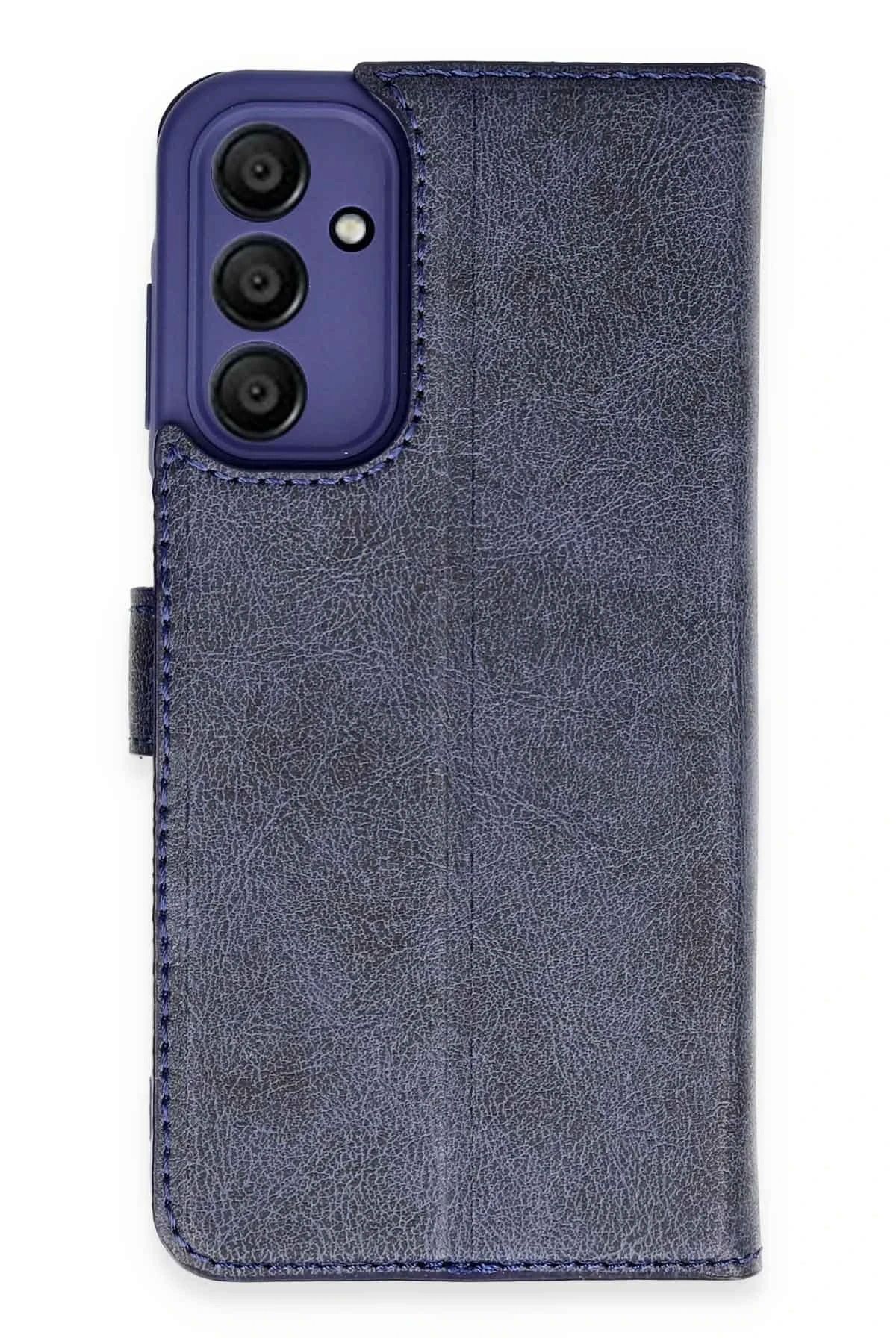 Vita Premio BFS Samsung Galaxy M15 Kılıf Trend S Plus Kapaklı Kılıf - Lacivert