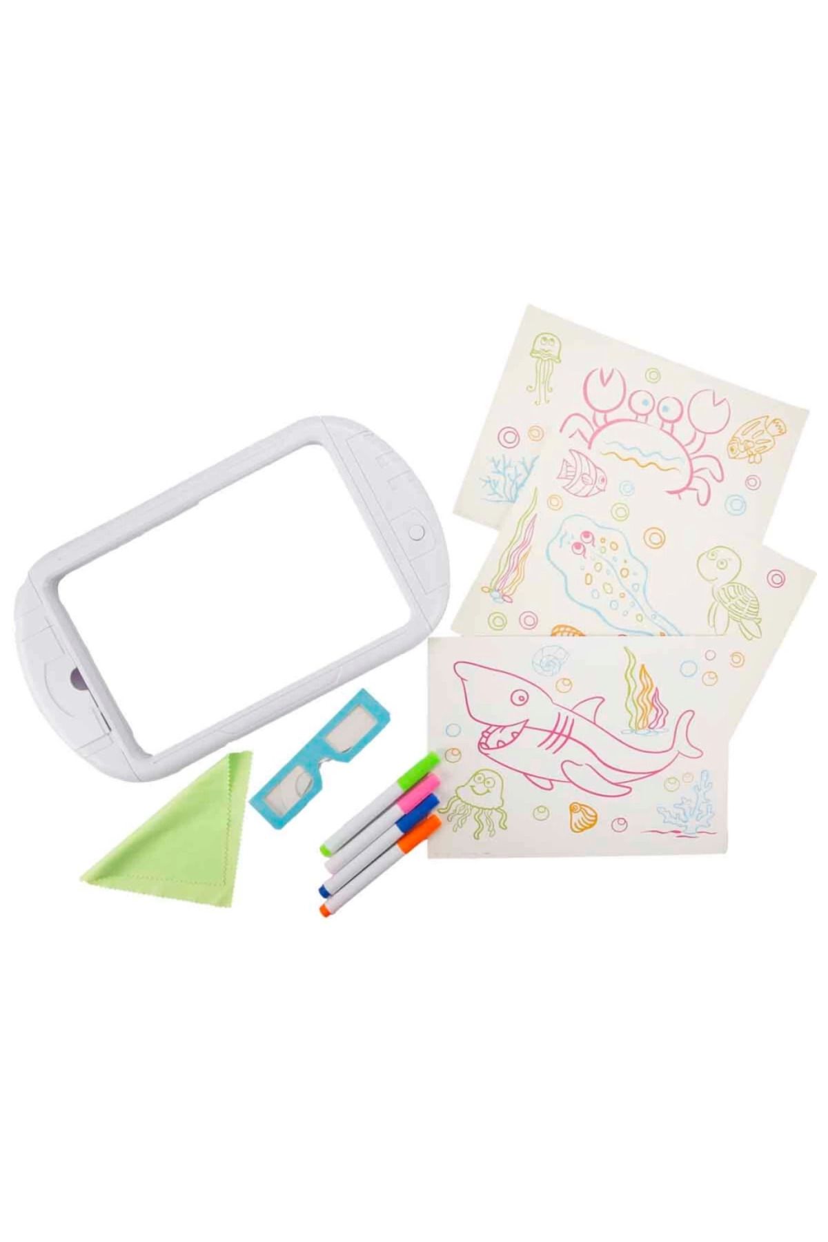 Vita Premio BFS 3D Doodle Karanlıkta Parlayan Sihirli Yazı Tahtası