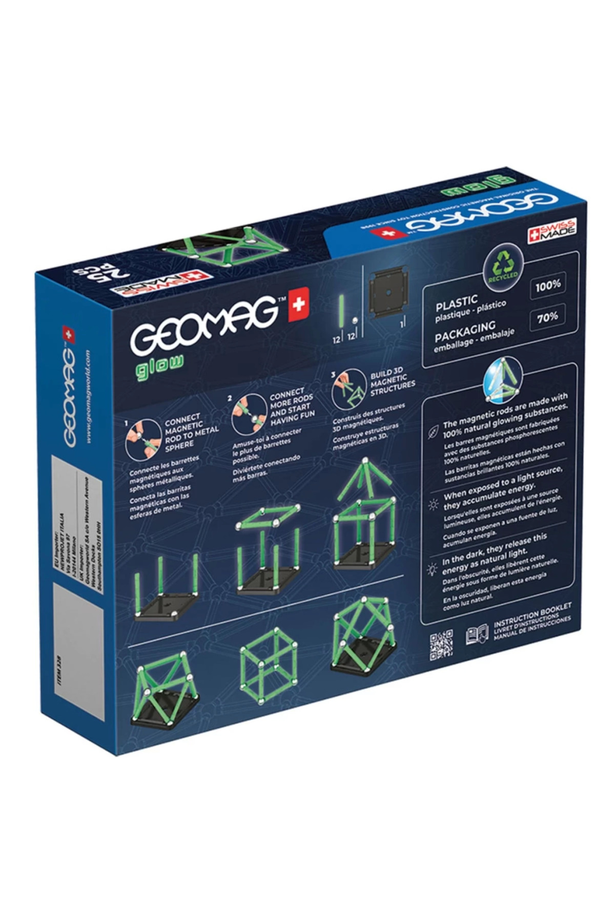 sepetopia Glow Manyetik Zeka Oyunu 25 Parça fotoğrafı 4 (önizleme)