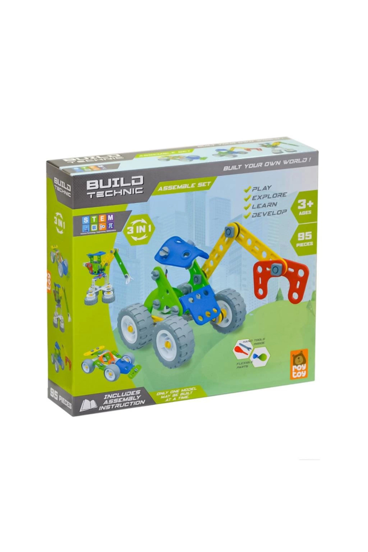 Bfs نسی‌ورلد ۴۱۰۰۳۰۱-۱ کیت ۳ Ass ساخت-آلمان ابزارها