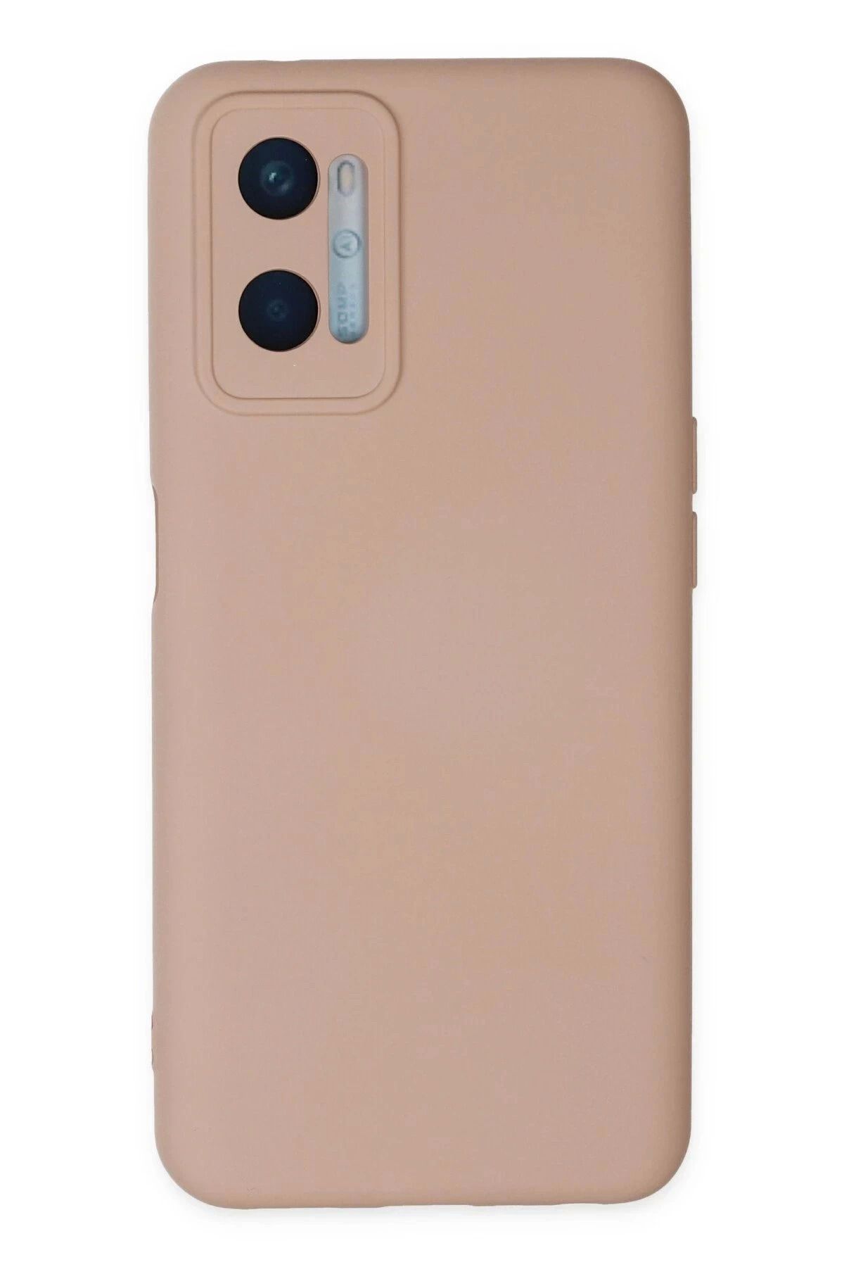 Vita Premio BFS Oppo A96 Kılıf Nano içi Kadife Silikon - Pudra