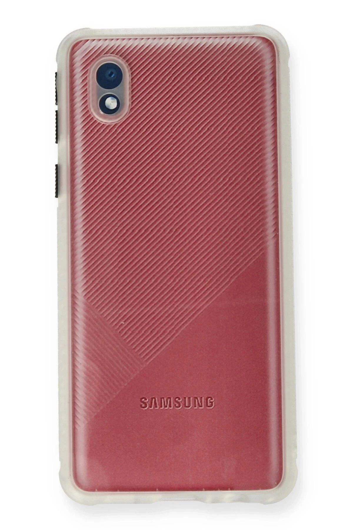 Vita Premio BFS Samsung Galaxy A01 Core Kılıf Miami Şeffaf Silikon - Şeffaf