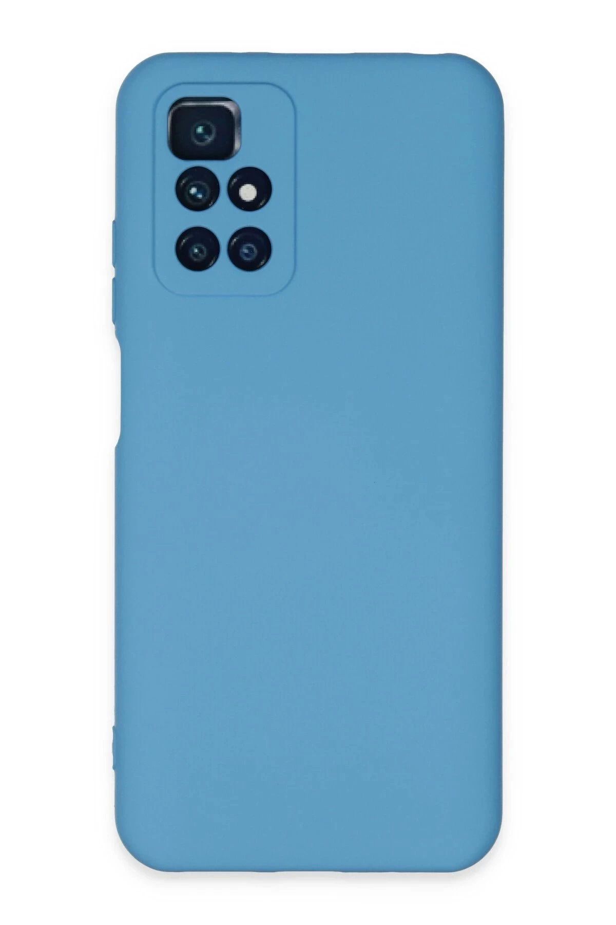 Vita Premio BFS Xiaomi Redmi 10 2022 Kılıf Nano içi Kadife Silikon - Mavi