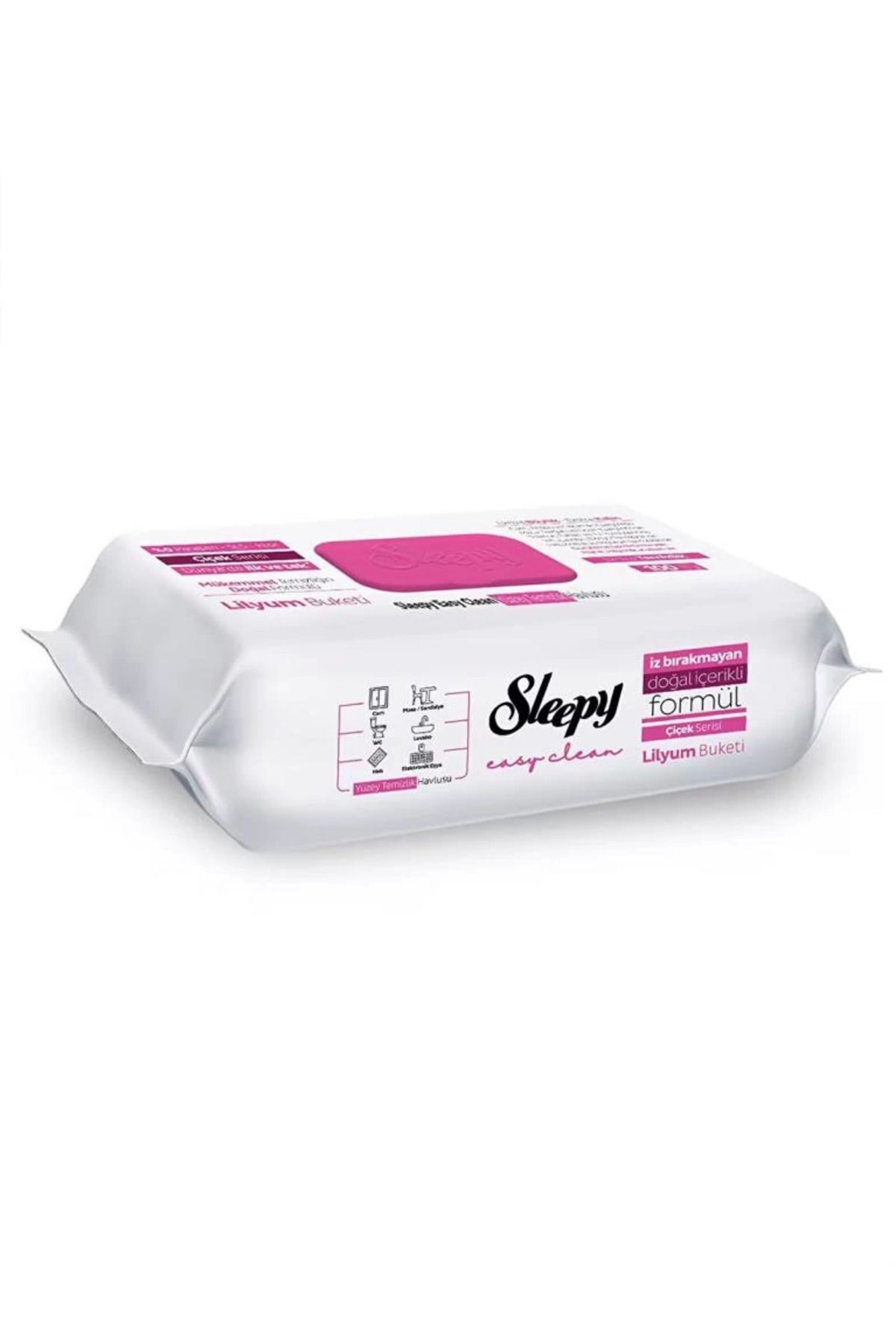 Vita Premio BFS Sleepy Yüzey Temizlik Havlusu 100 Adet Lilyum Pembe
