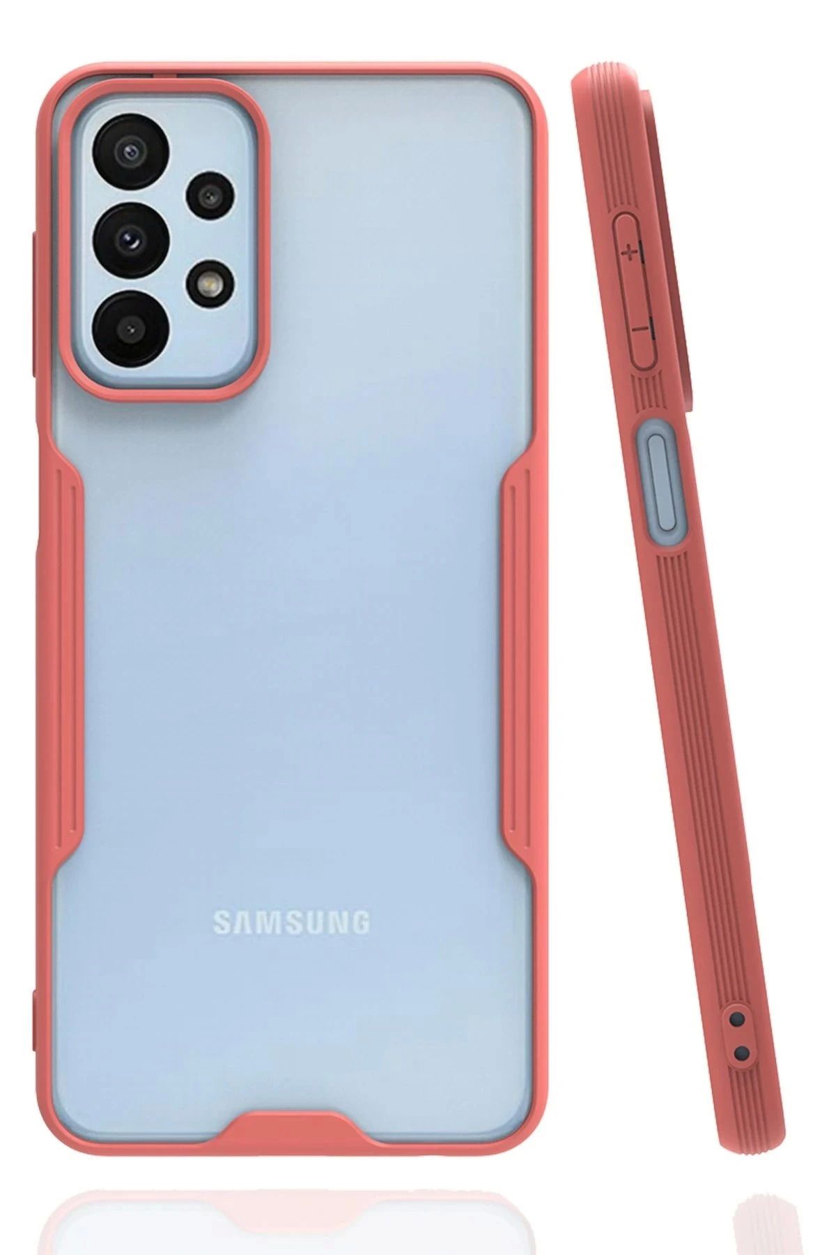 Vita Premio BFS Samsung Galaxy A23 4G Kılıf Platin Silikon - Pembe
