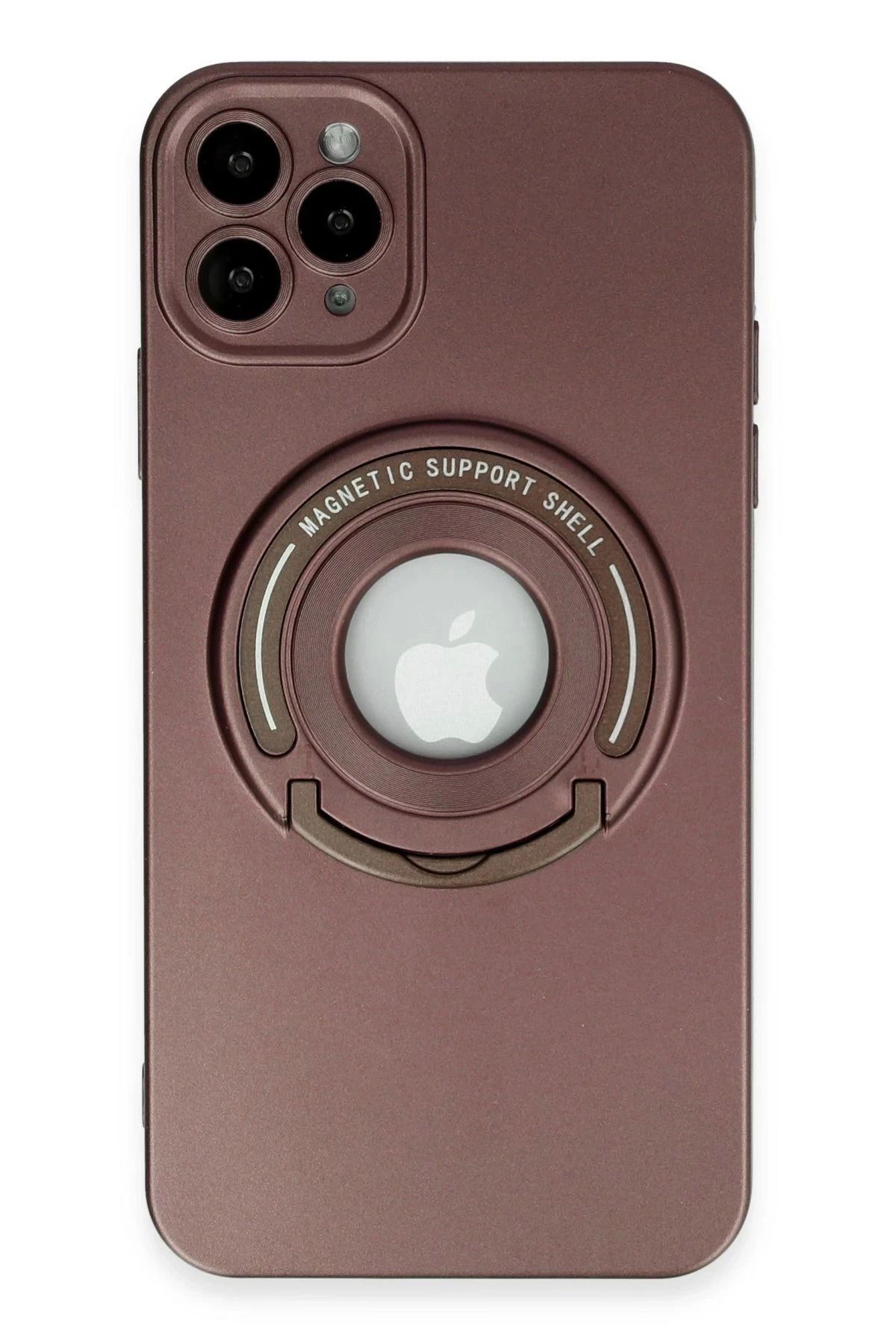 Vita Premio BFS iPhone 12 Pro Max Kılıf Lukka Magneticsafe Kapak - Kahverengi