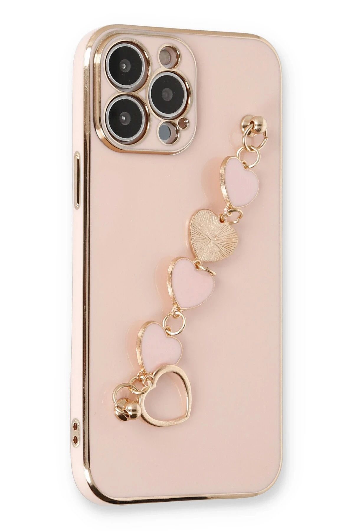 Vita Premio BFS iPhone 13 Pro Max Kılıf Esila Silikon - Pudra