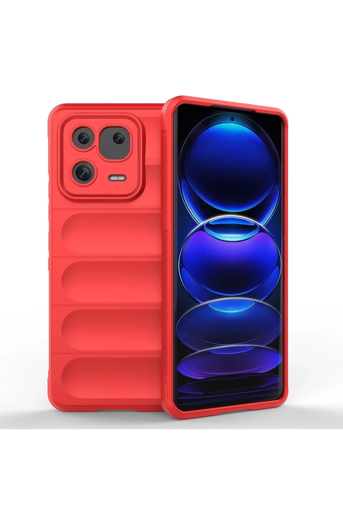 Vita Premio BFS Xiaomi Mi 13 Pro Kılıf Optimum Silikon - Kırmızı