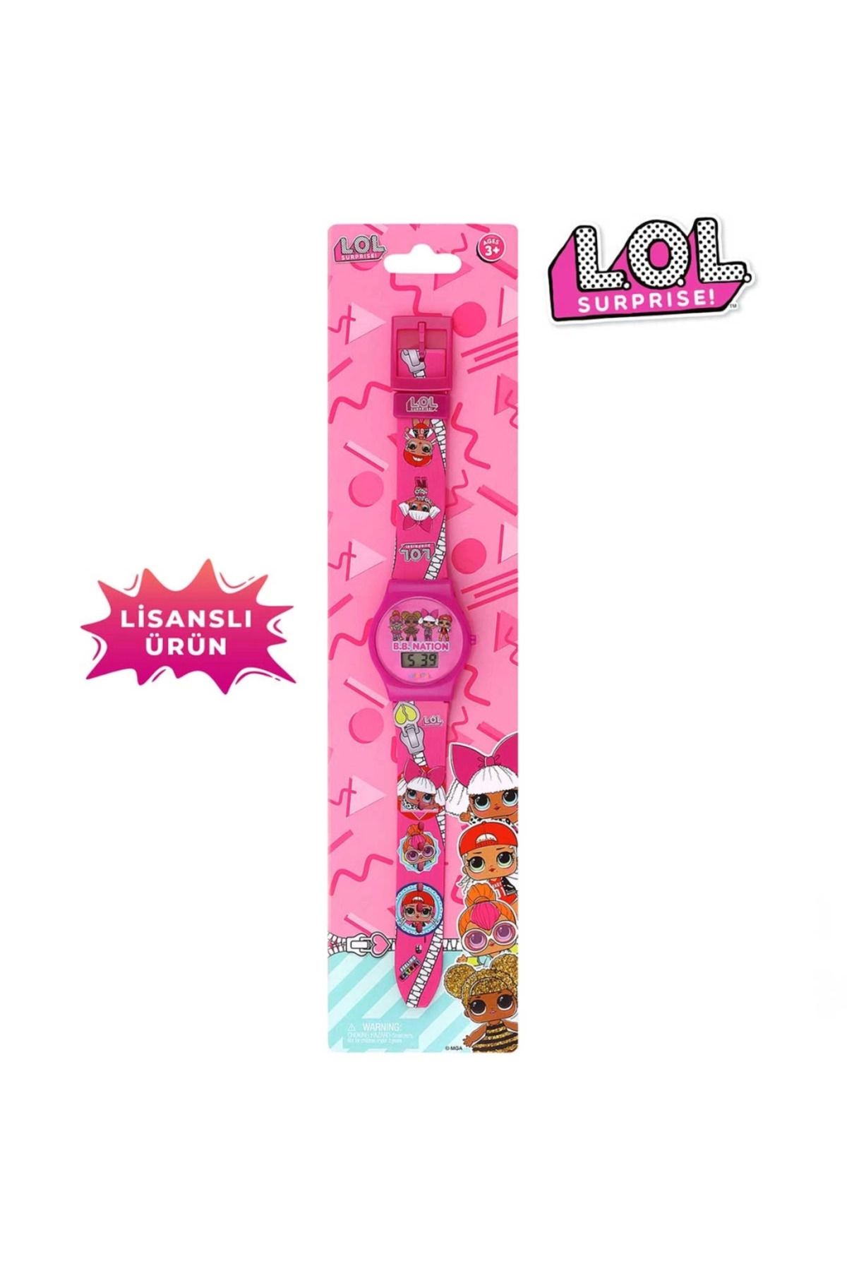 Balesso Bfs Miniflak Lisanslı Lol Surprise Lol7152 Çocuk Kol Saati