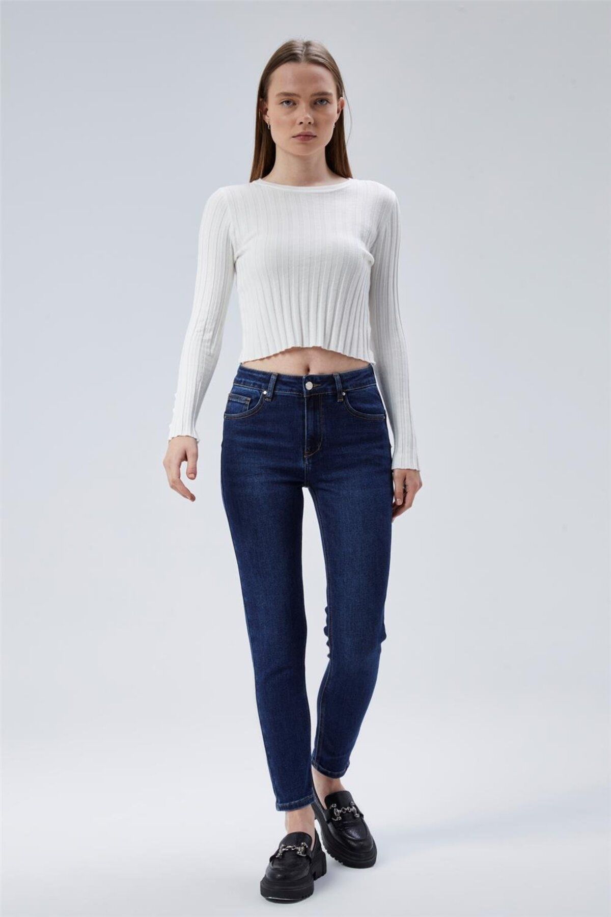 HomeStore Jean Yüksek Bel Pant