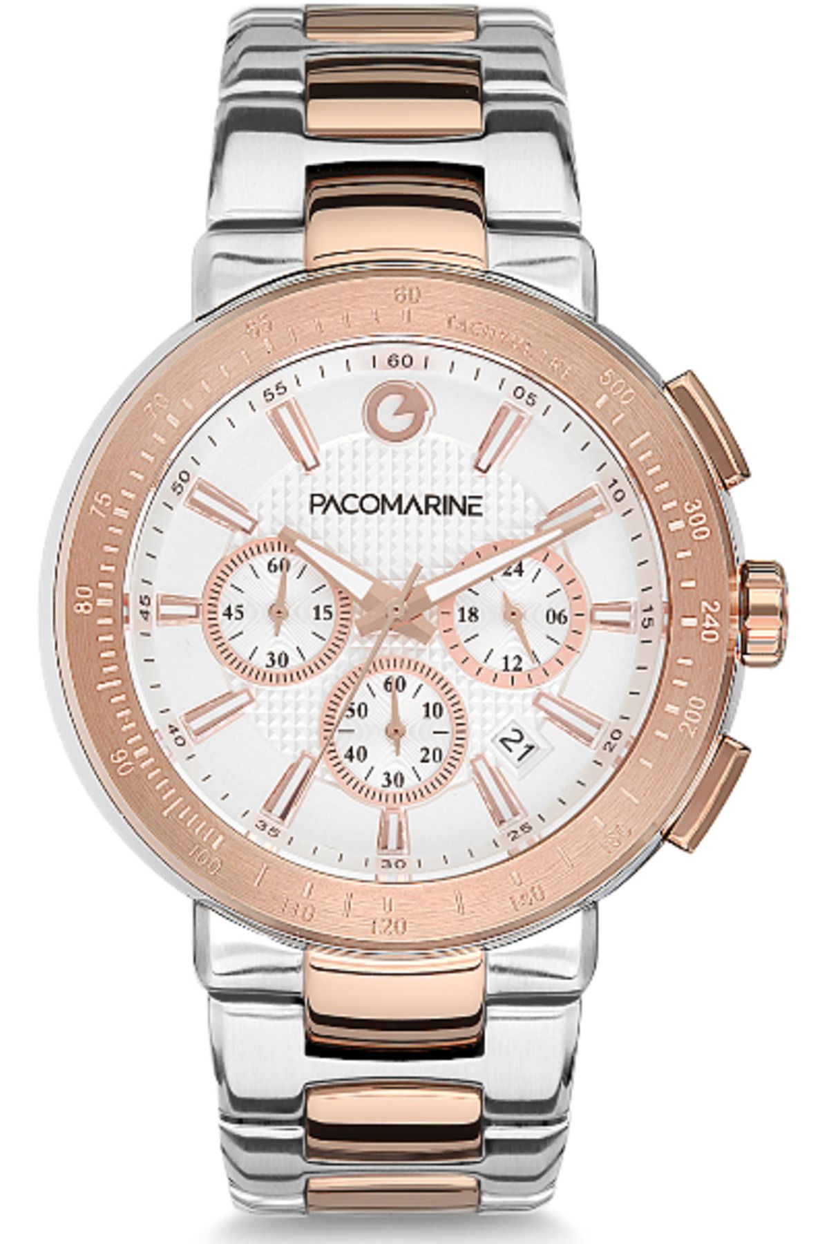 Pacomarine PM.61107.04 PACOMARİNE KOL SAATİ 44 MM METAL-GOLD