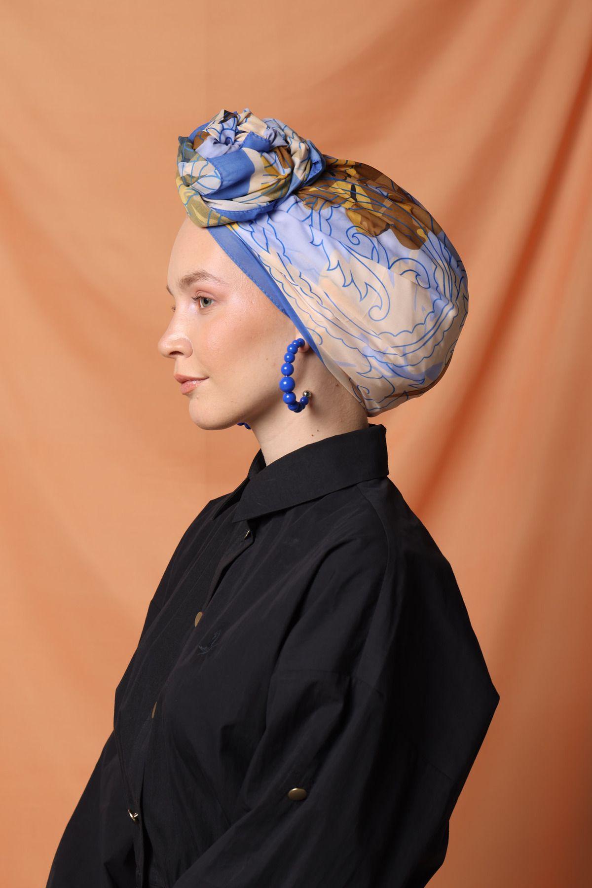 zanel scarf To Rose Desen