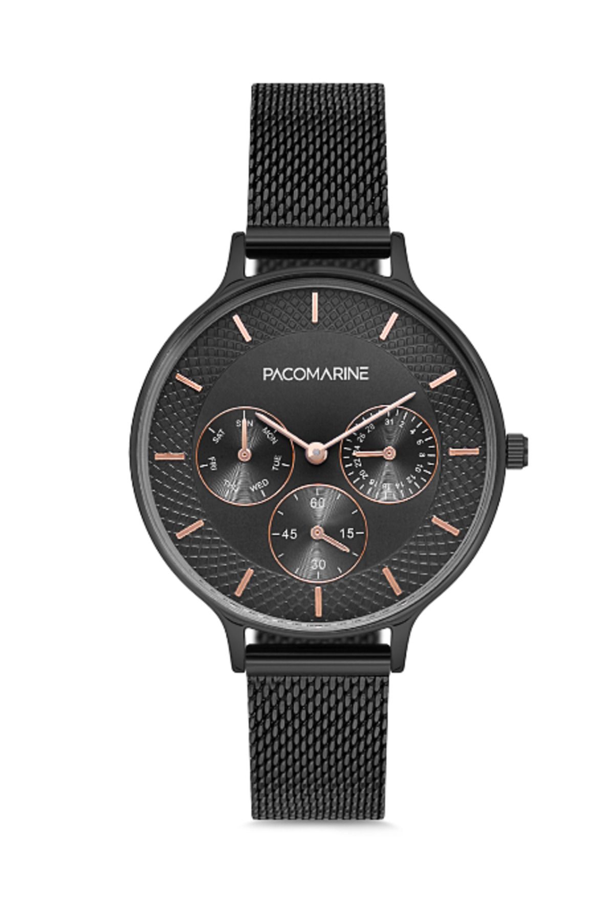 Pacomarine PM.88003.03 PACOMARİNE KOL SAATİ STD Siyah