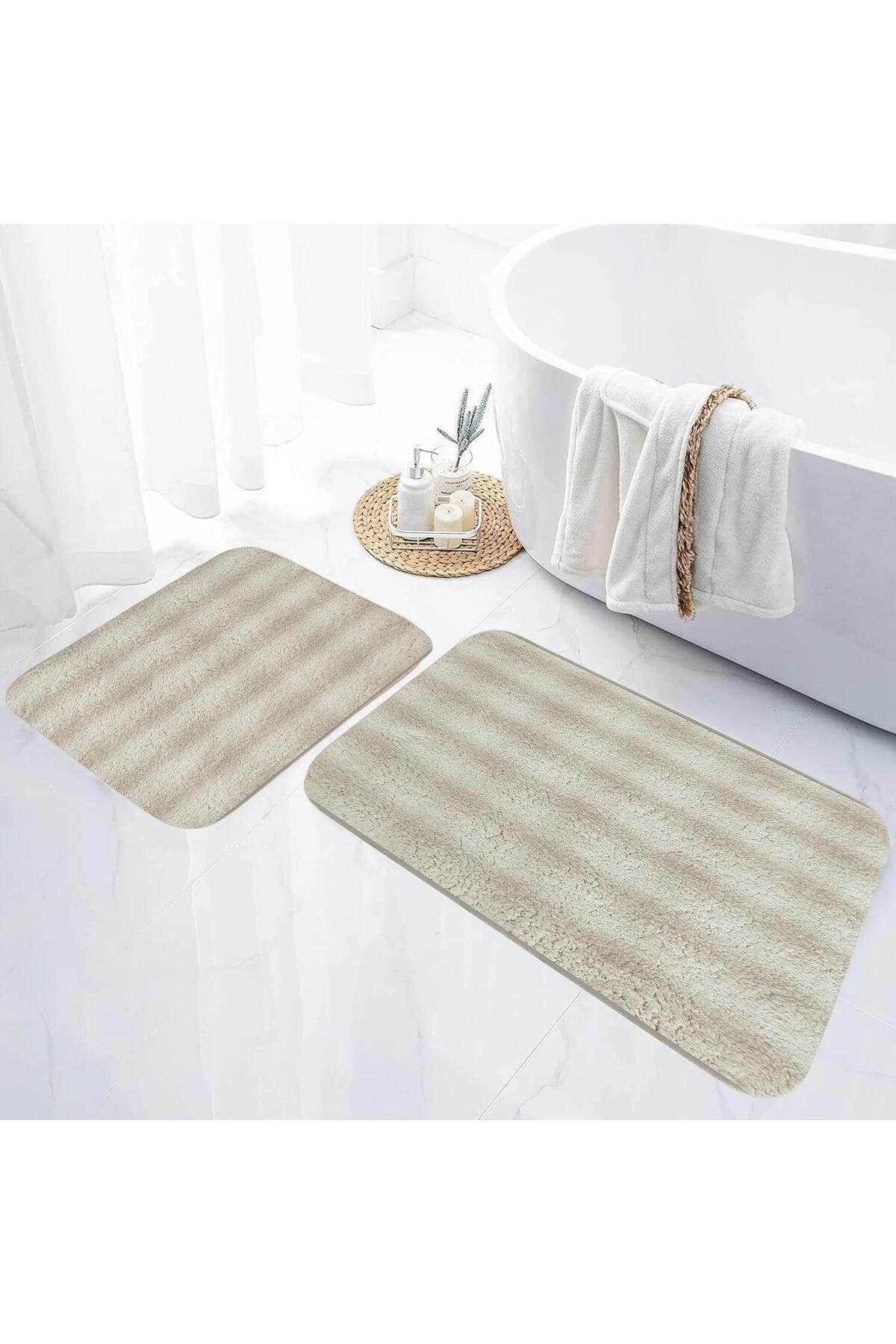 AKSU Royal Bubble Kaymaz Taban İkili Klozet Takımı 60x100 ve 50x60 Taupe