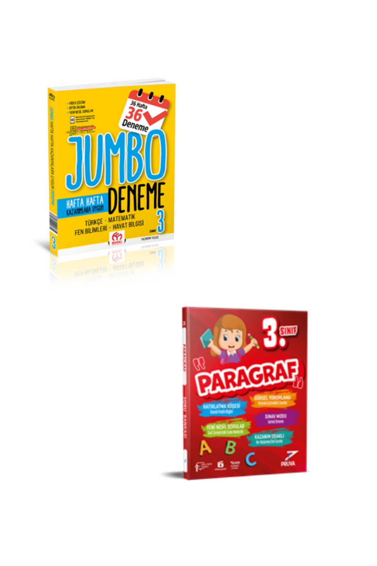 MODEL EĞİTİM YAYINCILIK 3. SINIF MODEL YAYINCILIK JUMBO DENEME- PRUVA YAYINCILIK PARAGRAF S.B