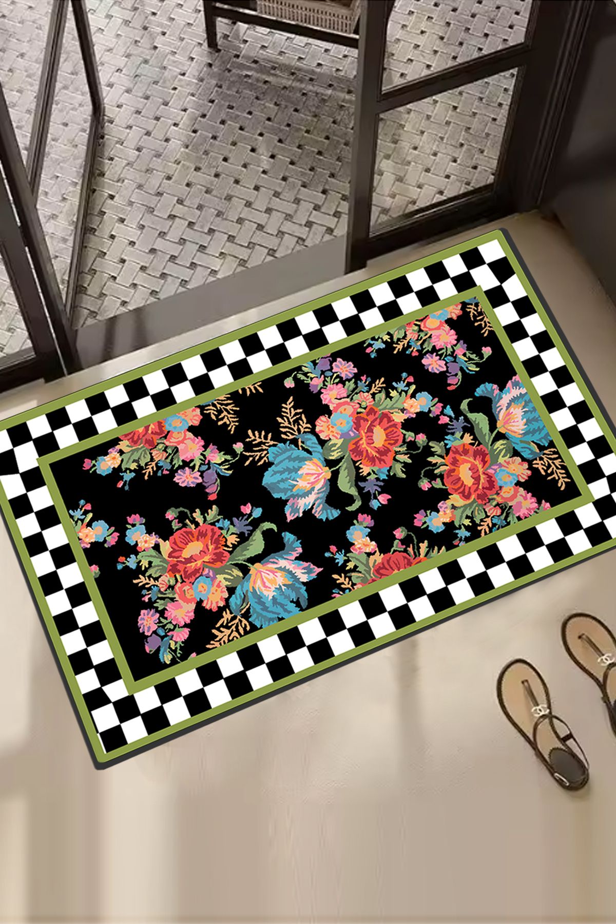 Chilai Home Seomra Tekli Banyo Paspası, Kaydırmaz Tabanlı Djtbanyo