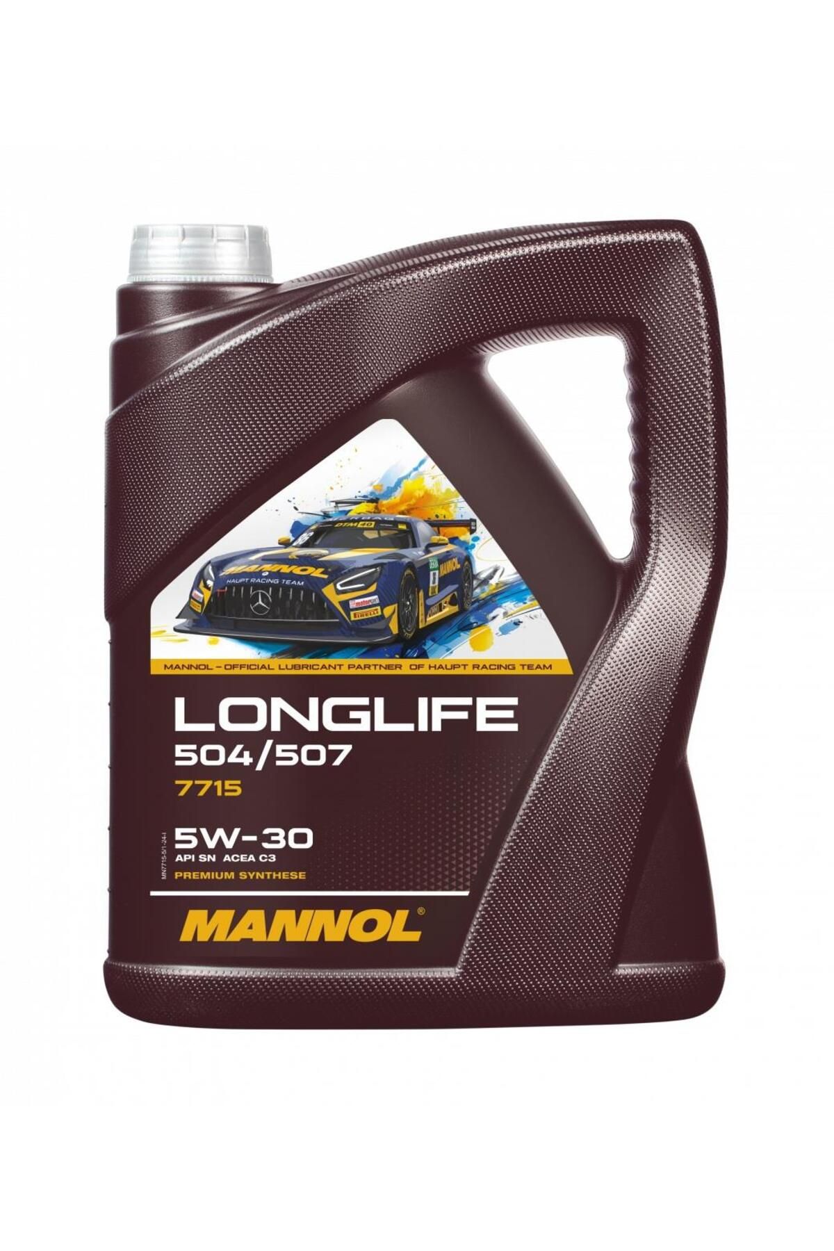 MANNOL MN7715-5 MANNOL O.E.M LONGLIFE 504/507 5W-30 5 L MOTOR YAĞI API SN ACEA C3 SAE