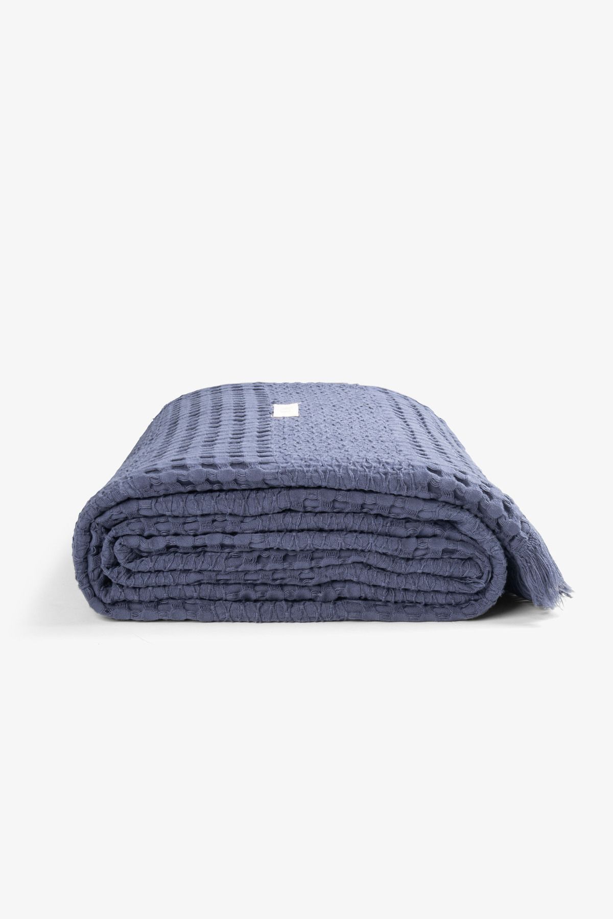 JOJOMIA Lora Çift Kişilik Yatak Örtüsü 240x260 Denim