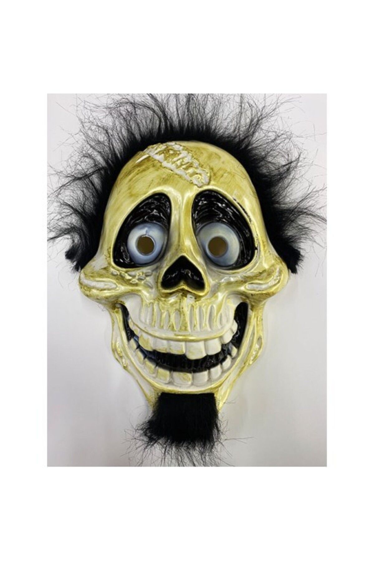 Modafiks Siyah Peluş Coco Hector Rivera Maskesi