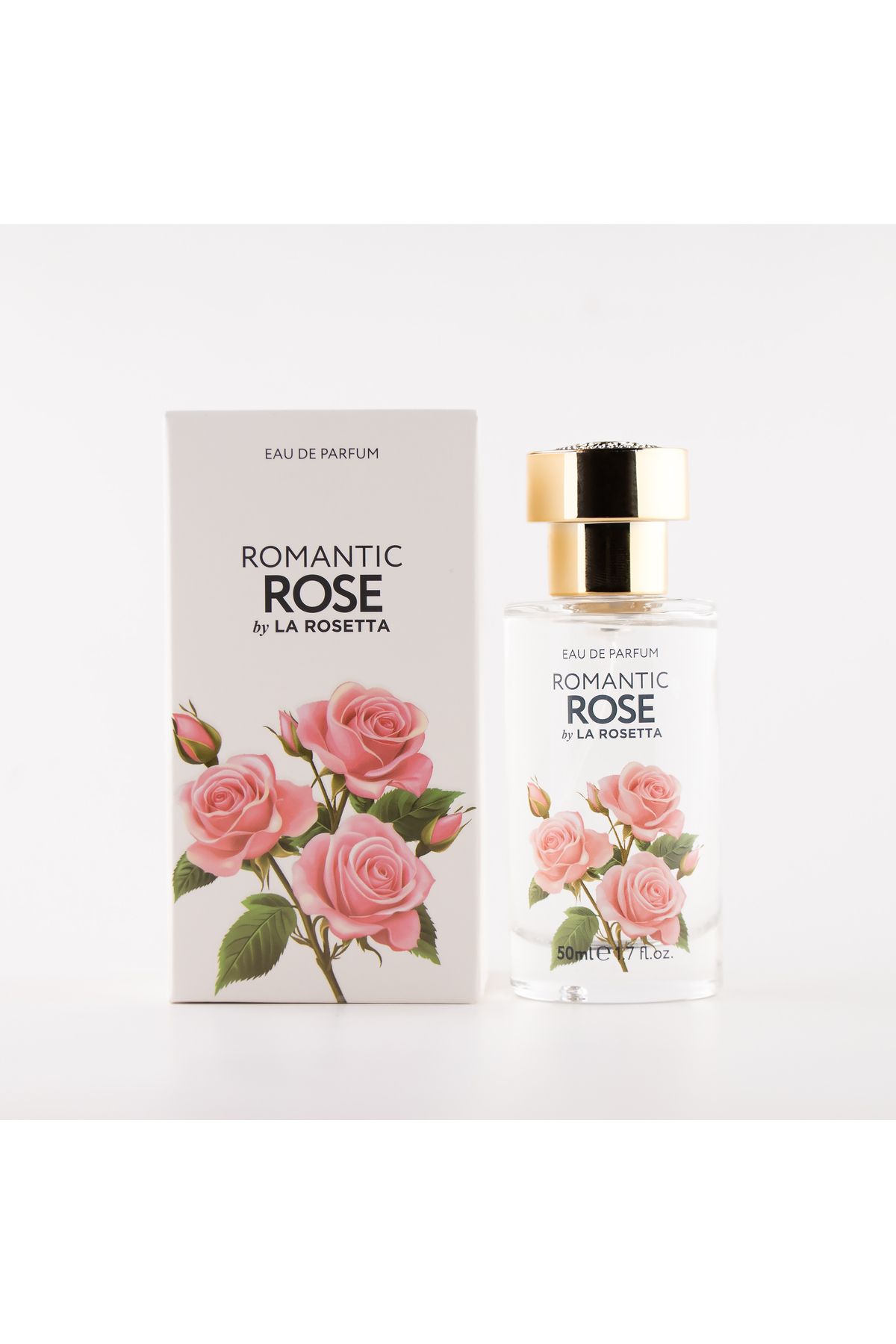 la rosetta essential oils@perfumery ROMANTIC ROSE Eau De Parfum 50 ml | Flower Series