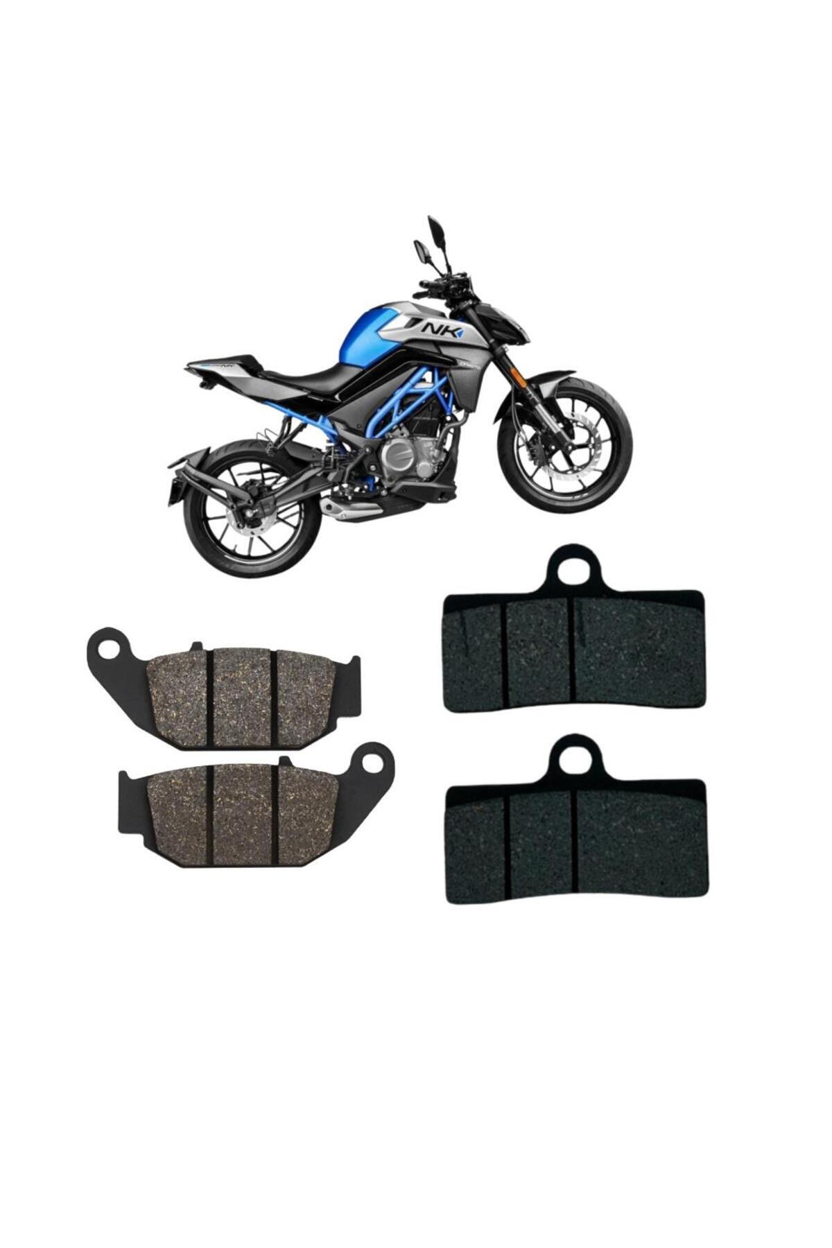 GİVİS CF Moto 250 NK 2022 ve Sonrası Ön Arka Fren Balata Takım GMS0201