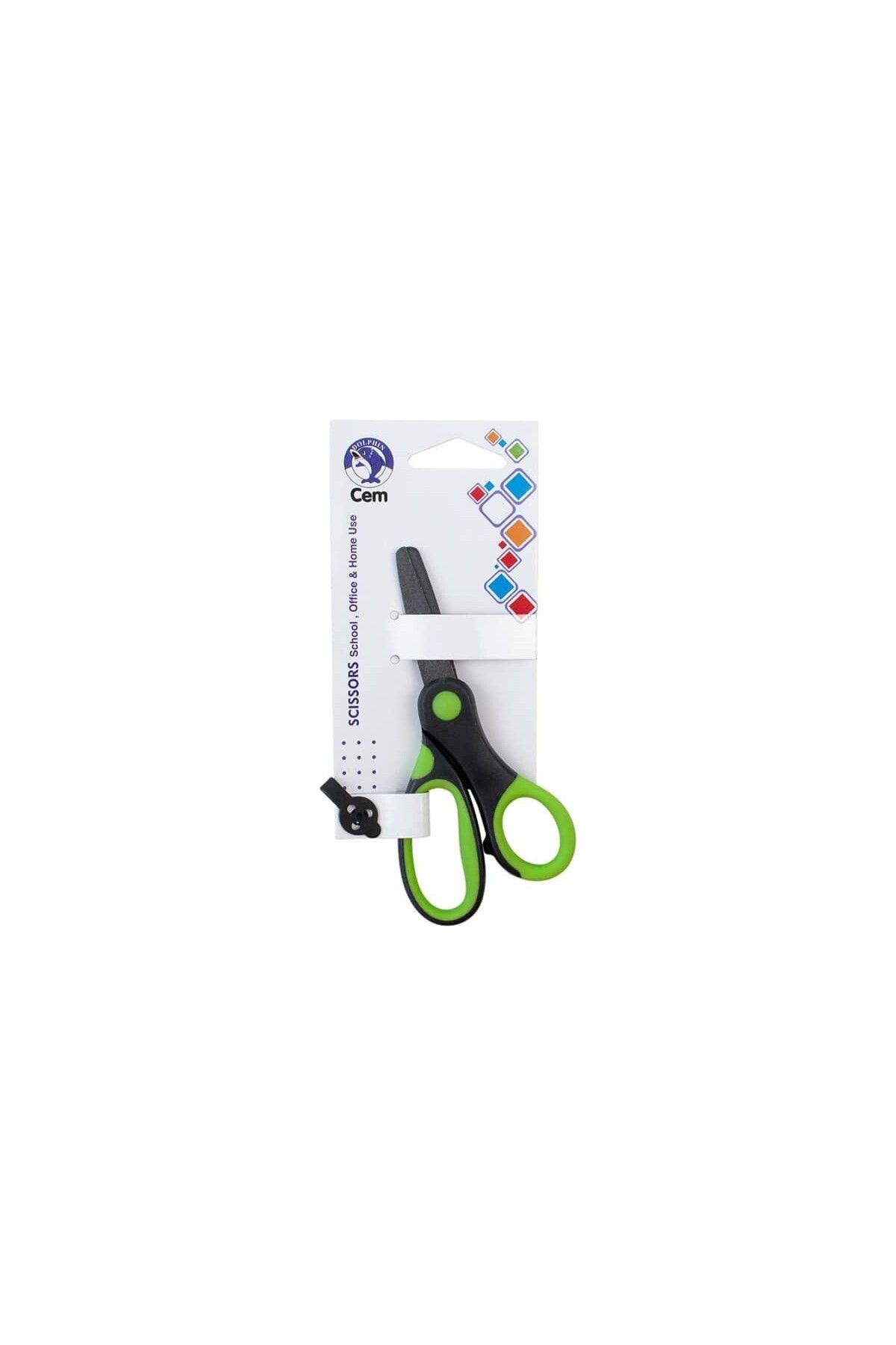 Cem Dolphin Teflon Yapışkan Tutmaz Çocuk Makası (PT-0133)