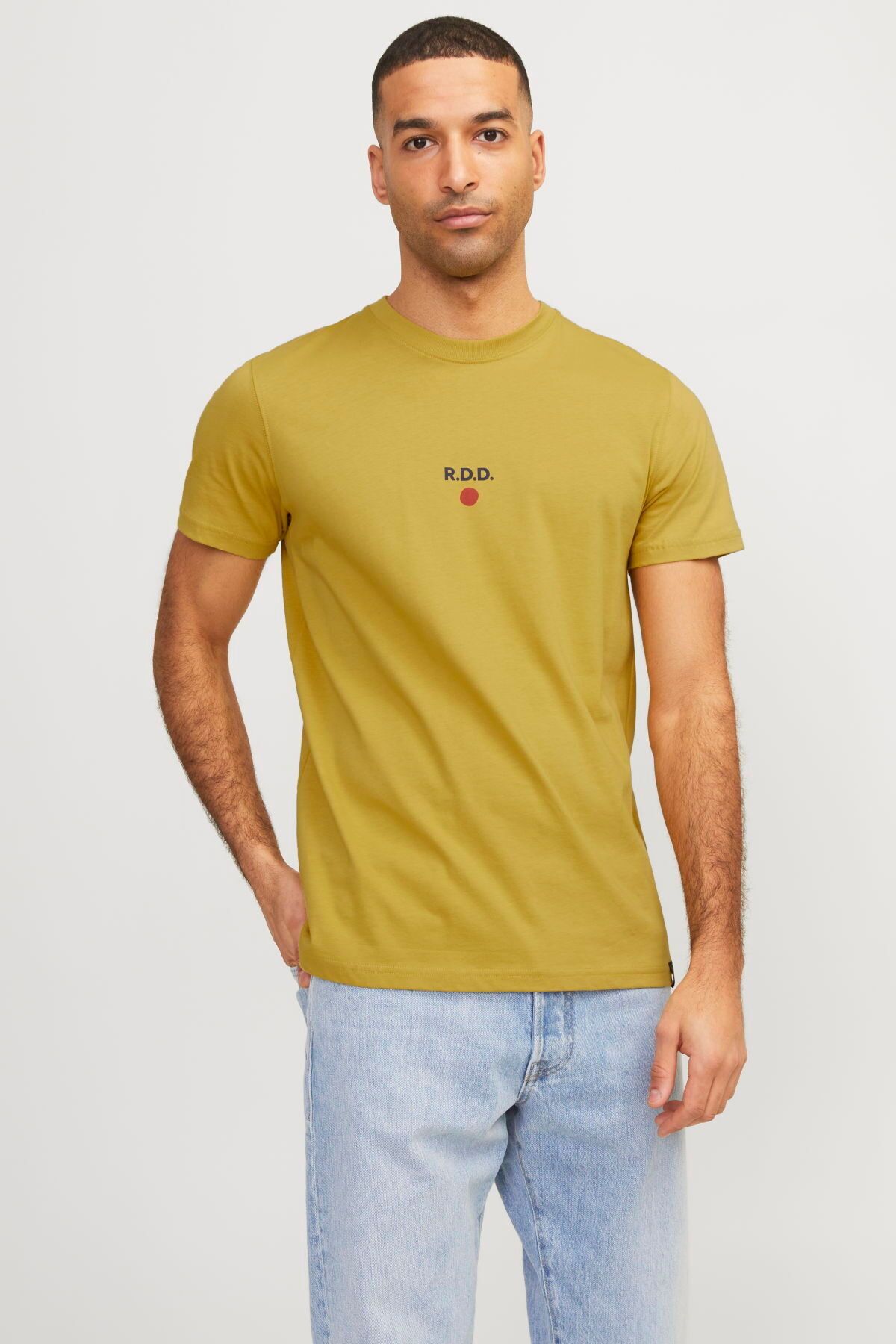 Jack & Jones Erkek RDD Logo Baskili Tisört - Viggo