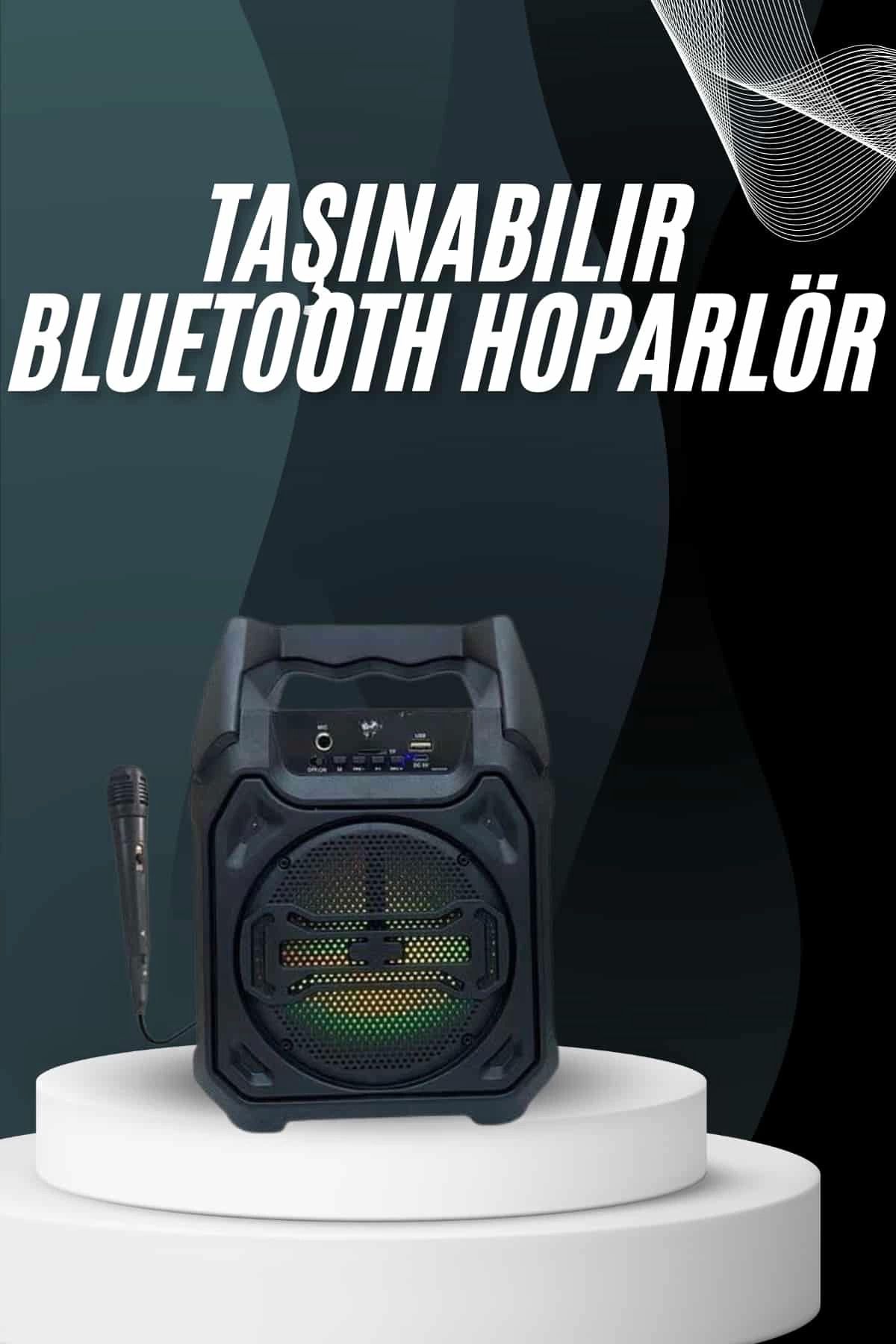 Vemora Yeni Nesil Bluetooth Hoparlör USB TF Kart Girişli Çoklu Bağlantı