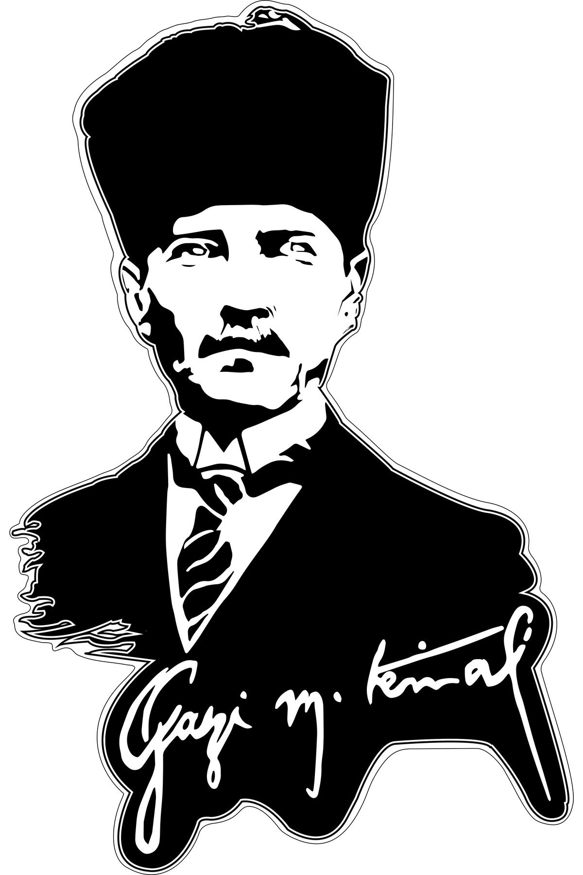 DKA Atatürk Duvar Tablosu
