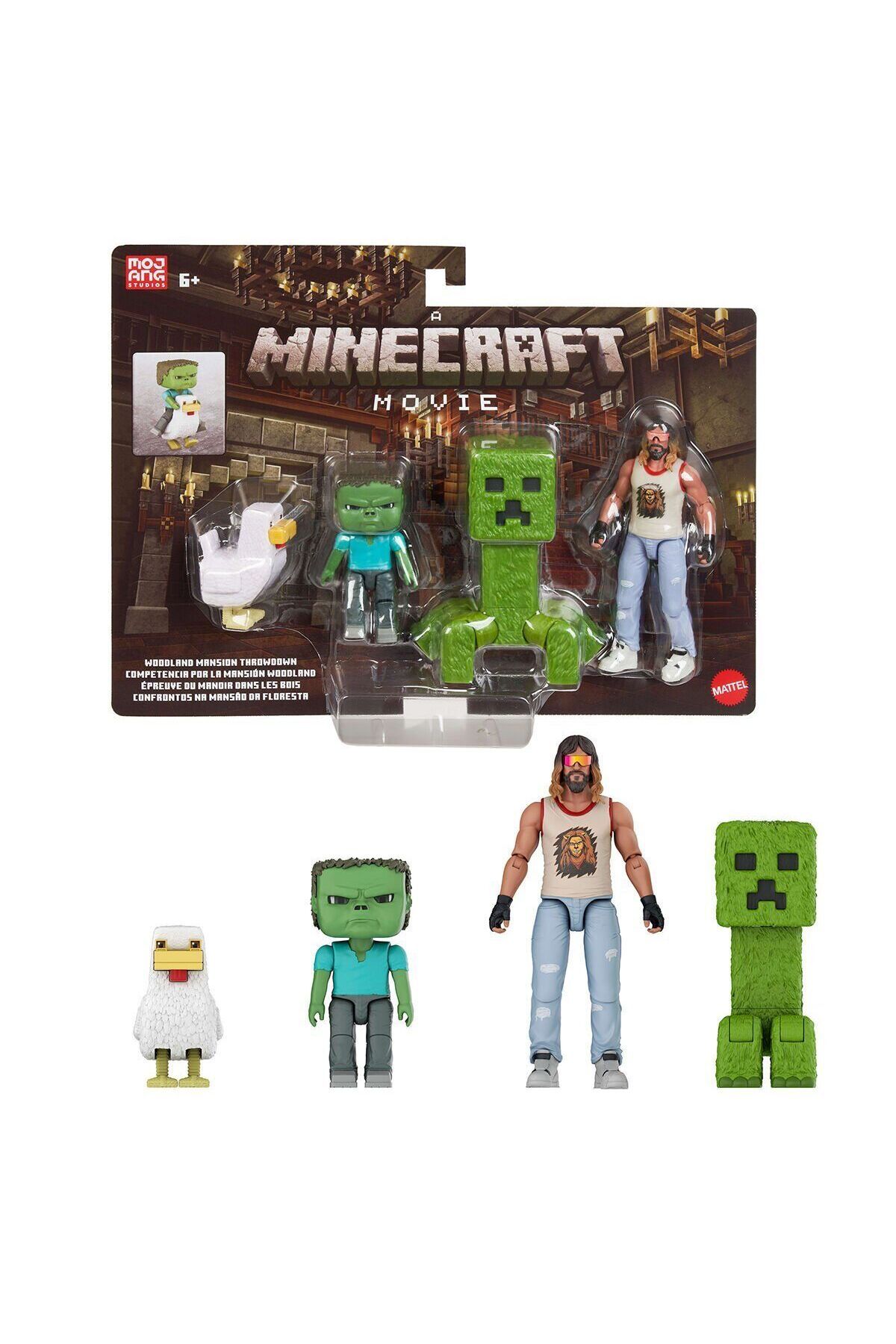 Easy Tedarik JGG68 Minecraft Film Figürleri - Çoklu Paket