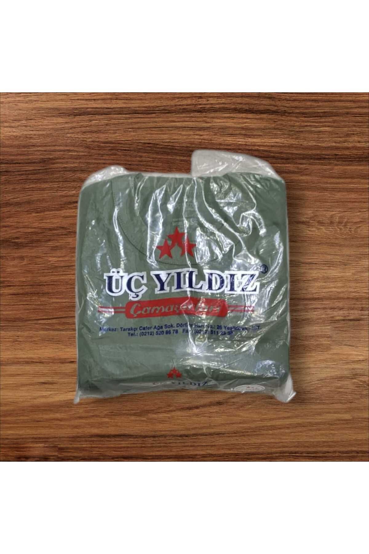 Zirve ÜÇ YILDIZ RENKLİ HAKİ ASKERİ FANİLA
