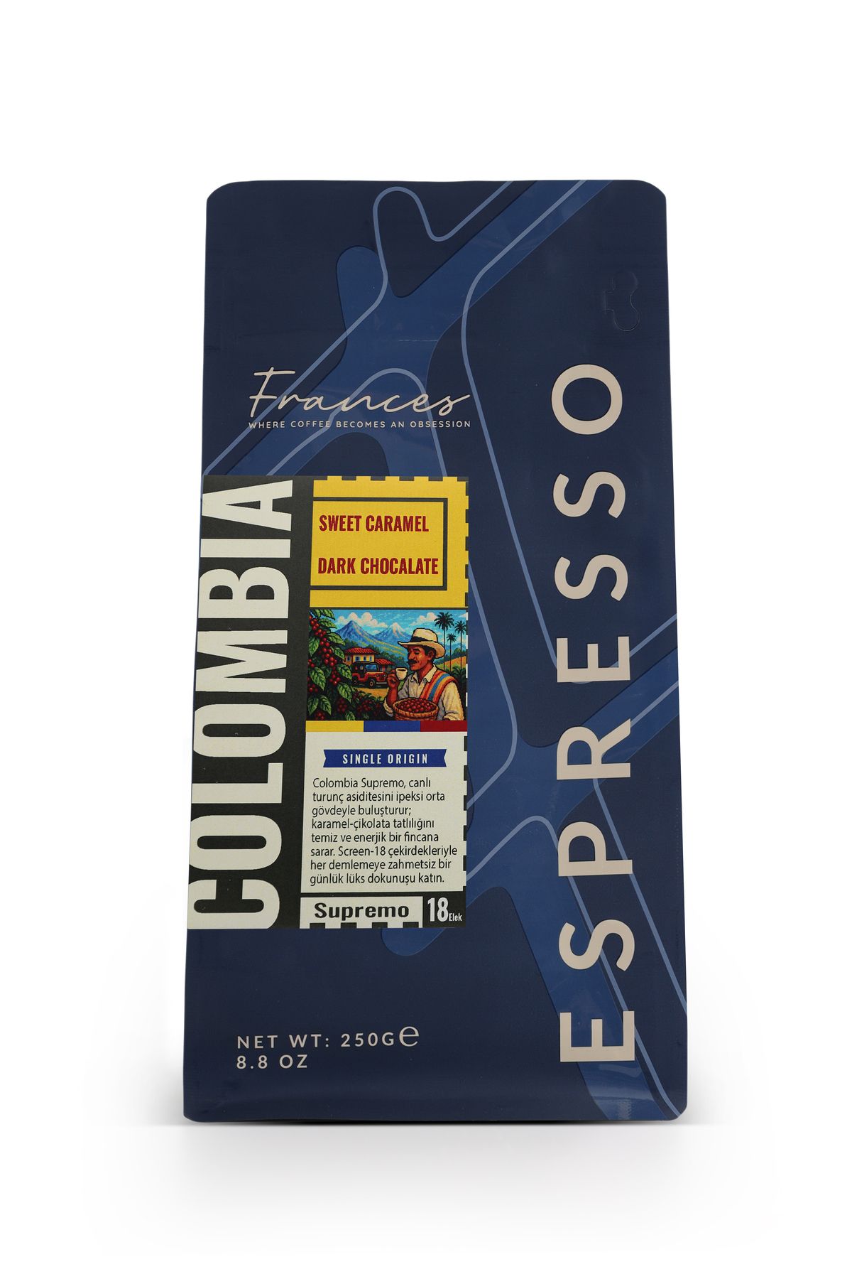 FRANCES Colombia Supremo Espresso Kahve 250g