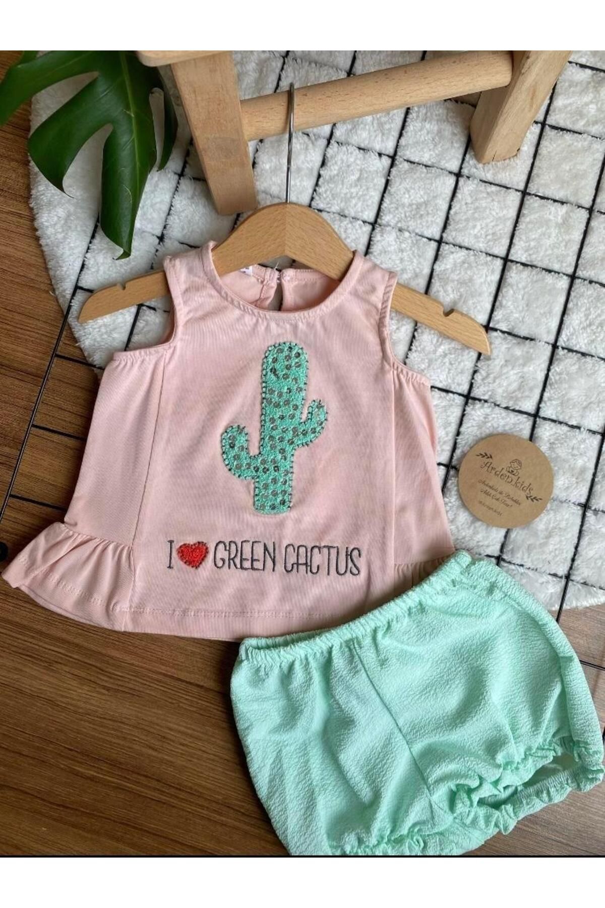 ArdenKids Kaktüs Alt Üst Takım