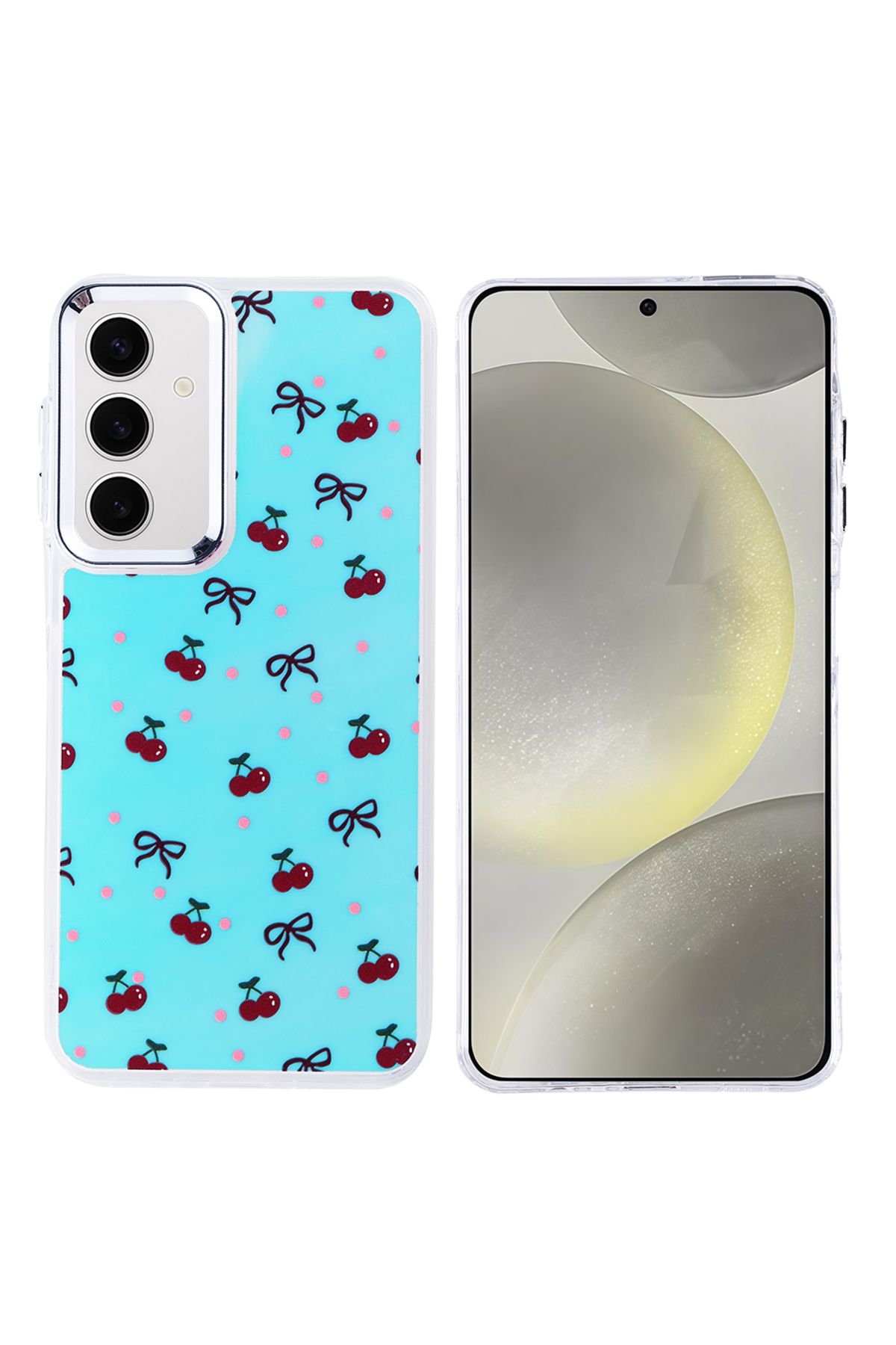 Nezih Case Samsung Galaxy S24 FE Uyumlu Airbag Tasarımlı Desenli Kapak Kılıf