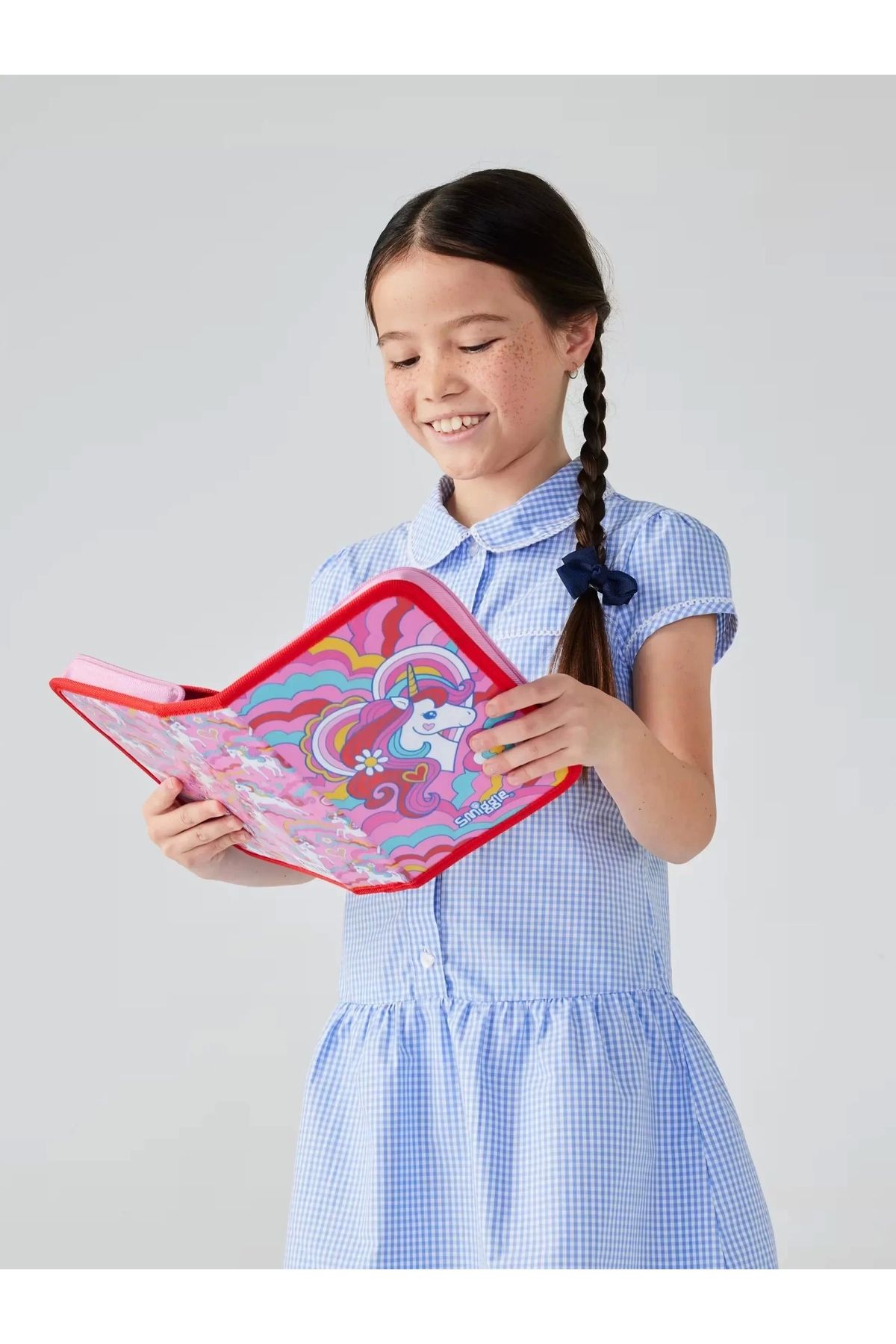 SMIGGLE - Wild Side Unicorn Kalem Kutusu ve Kırtasiye Seti