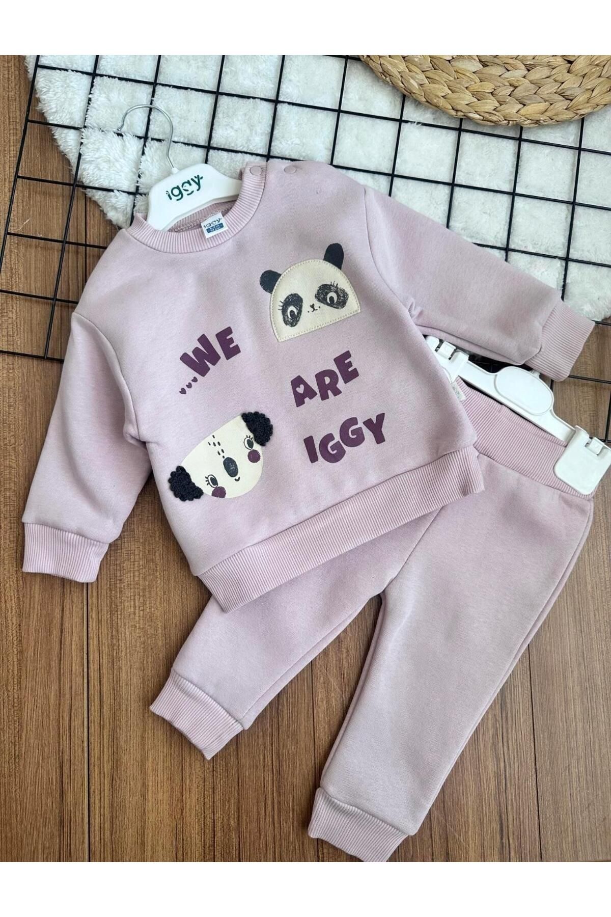 ArdenKids 6-24 Ay Lila We Are İggy Alt Üst Takım