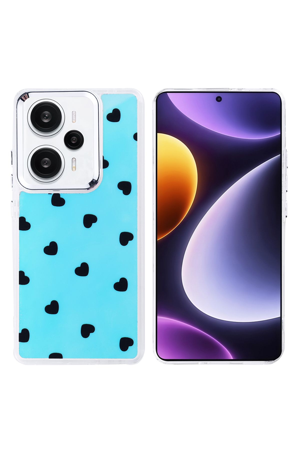 Nezih Case Xiaomi Redmi Note 13 Pro 4G Uyumlu Airbag Tasarımlı Desenli Kapak Kılıf
