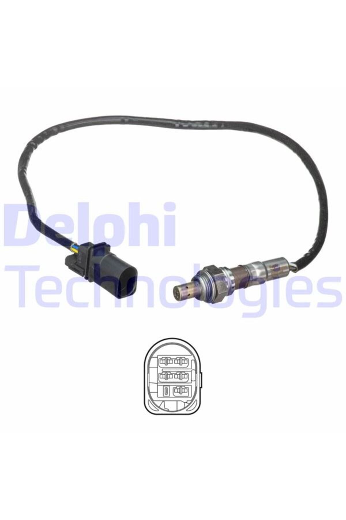 DELPHİ OKSİJEN SENSÖRÜ FIAT DOBLO 10 LINEA 09 FIORINO 09 500 07 1.3D MTJ 610mm