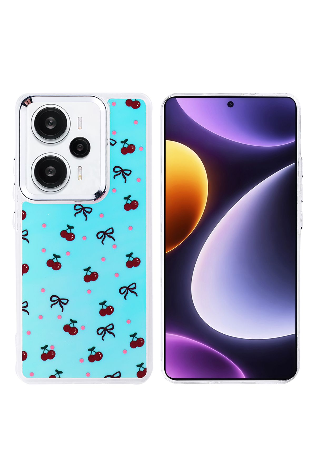 Nezih Case Xiaomi Redmi Note 13 Pro 4G Uyumlu Airbag Tasarımlı Desenli Kapak Kılıf