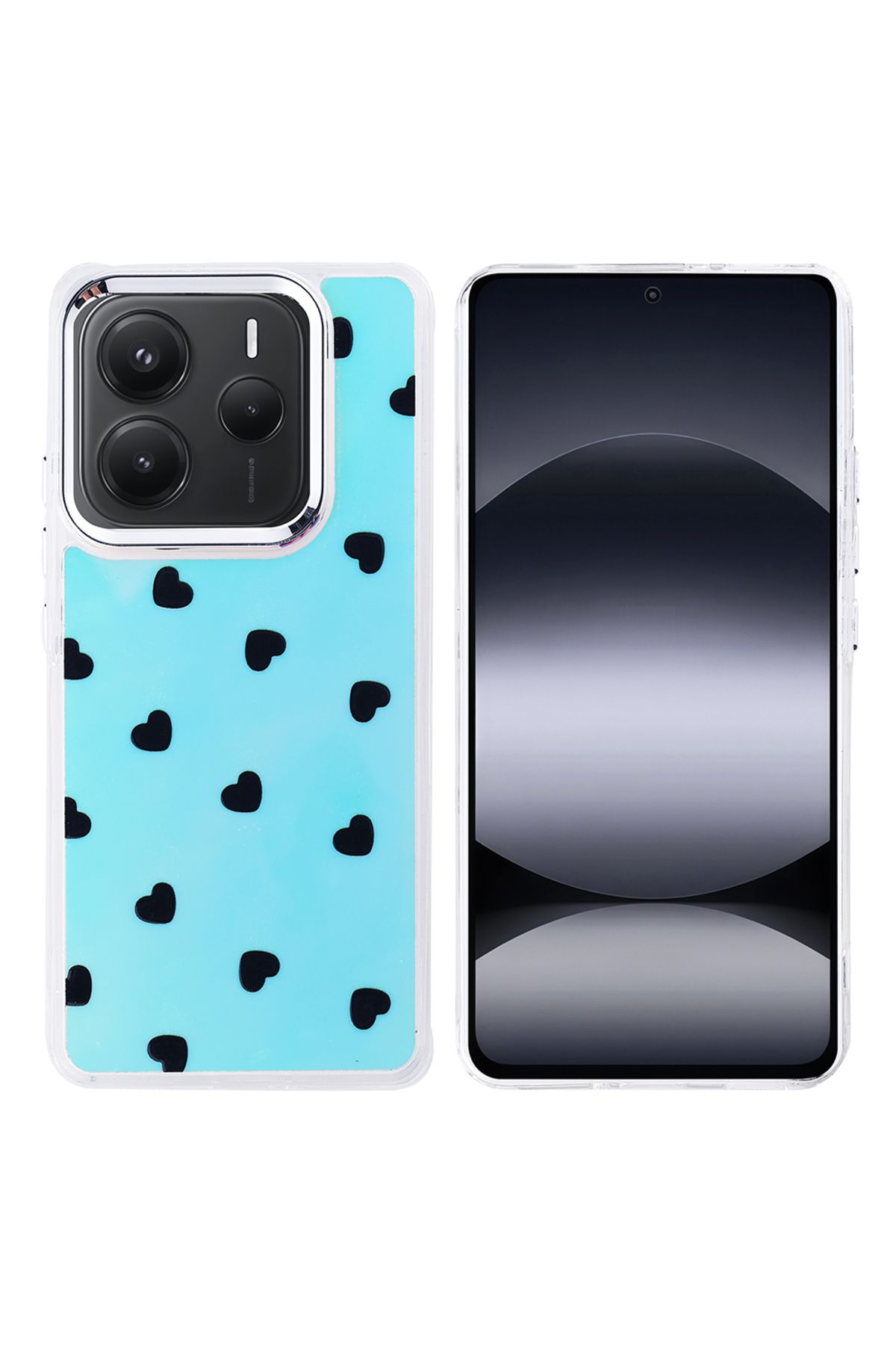 Nezih Case Xiaomi Redmi Note 14 5G Uyumlu Airbag Tasarımlı Desenli Kapak Kılıf