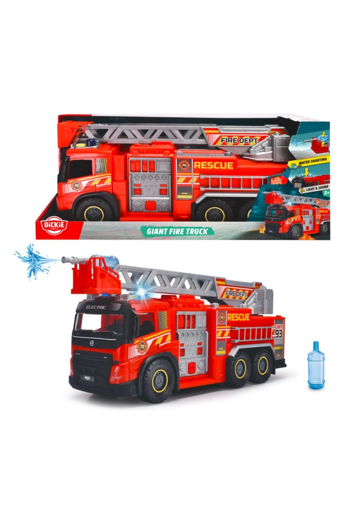 TOYFEST Dickie Devasa İtfaiye Aracı