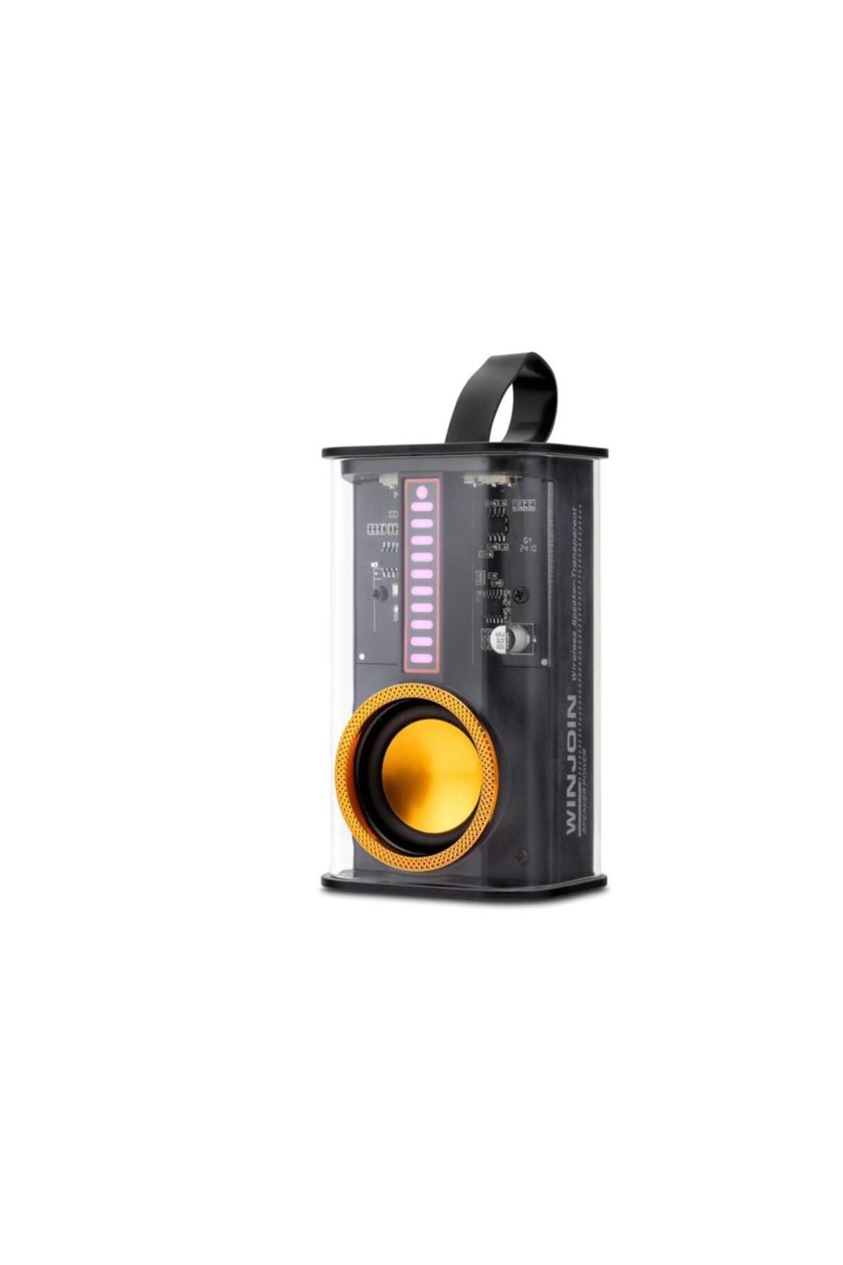 NODAR Hadron K07PRO Siyah Bluetooth Speaker 5W 102-61-47MM