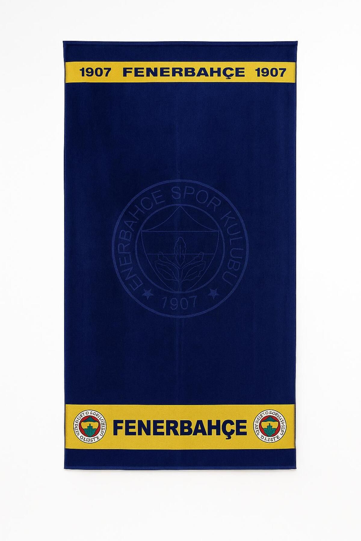 ZEGPAR TARAFTAR DESENLİ NAKIŞLI PLAJ HAVLUSU FB GS BJK