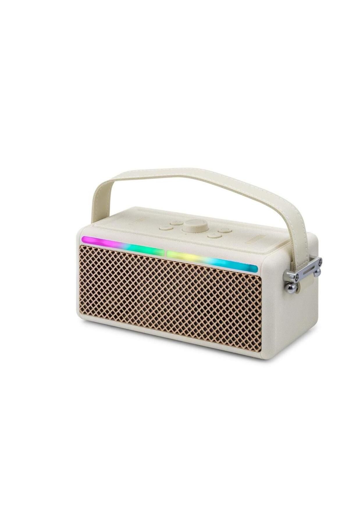 NODAR Hadron M82 Beyaz Bluetooth Speaker185-78-78MM
