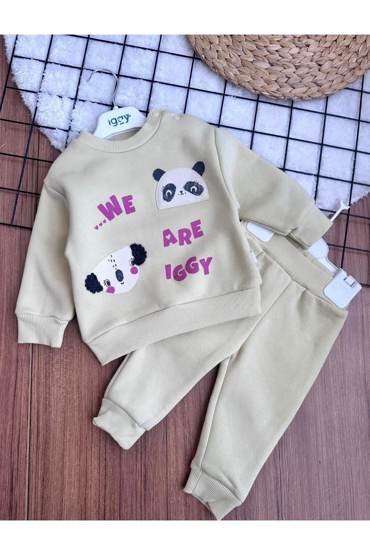 ArdenKids 6-24 Ay Soft Sarı We Are İggy Alt Üst Takım
